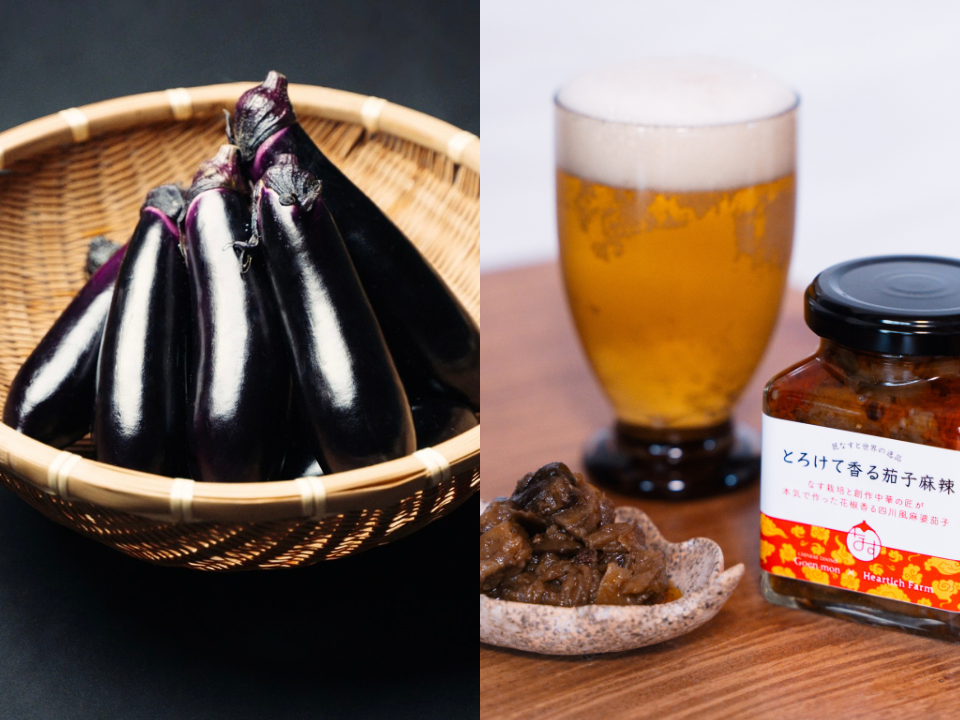 森户国次   肉筆 茄子】 ys7013390; 宗sou 華萌筆 一富士二鷹三茄子開運図 肉筆絹本掛軸（共箱