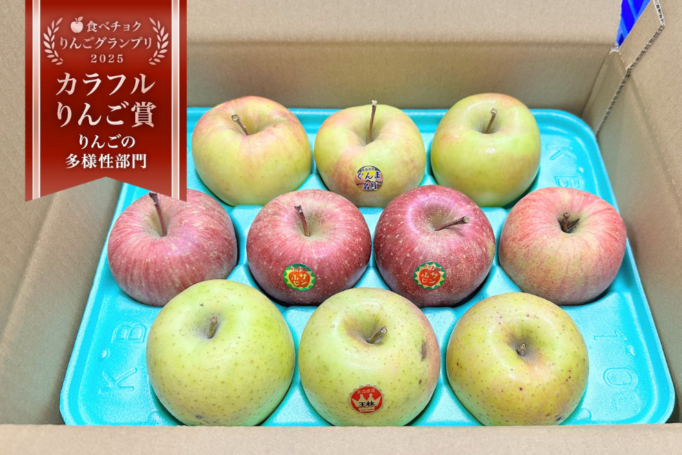 りんごグランプリ2025カラフルりんご賞受賞🎊【12月発送】りんご