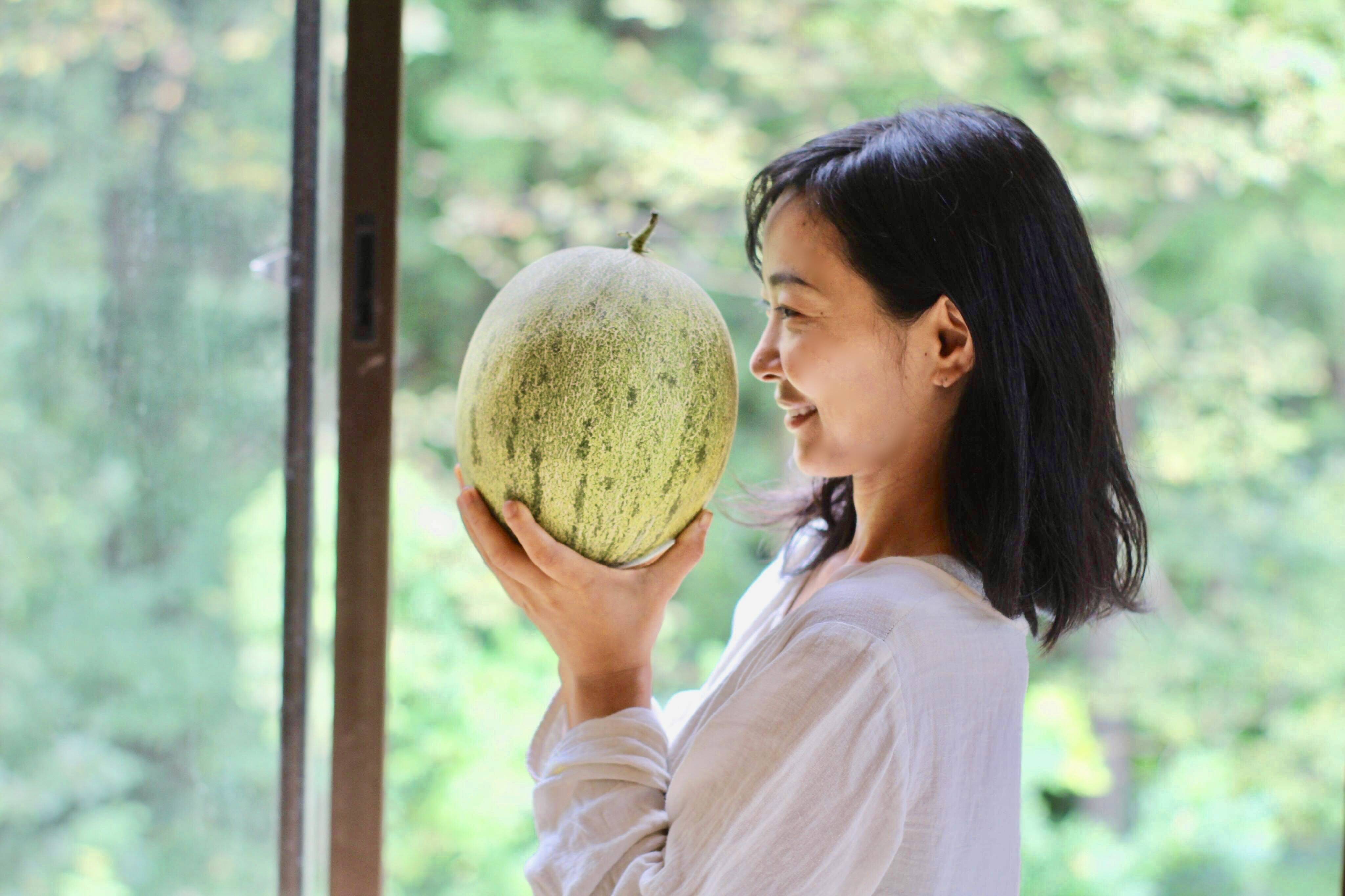 自然流栽培 日本で唯一のオリジナル・オーガニックメロンSサイズ(家庭