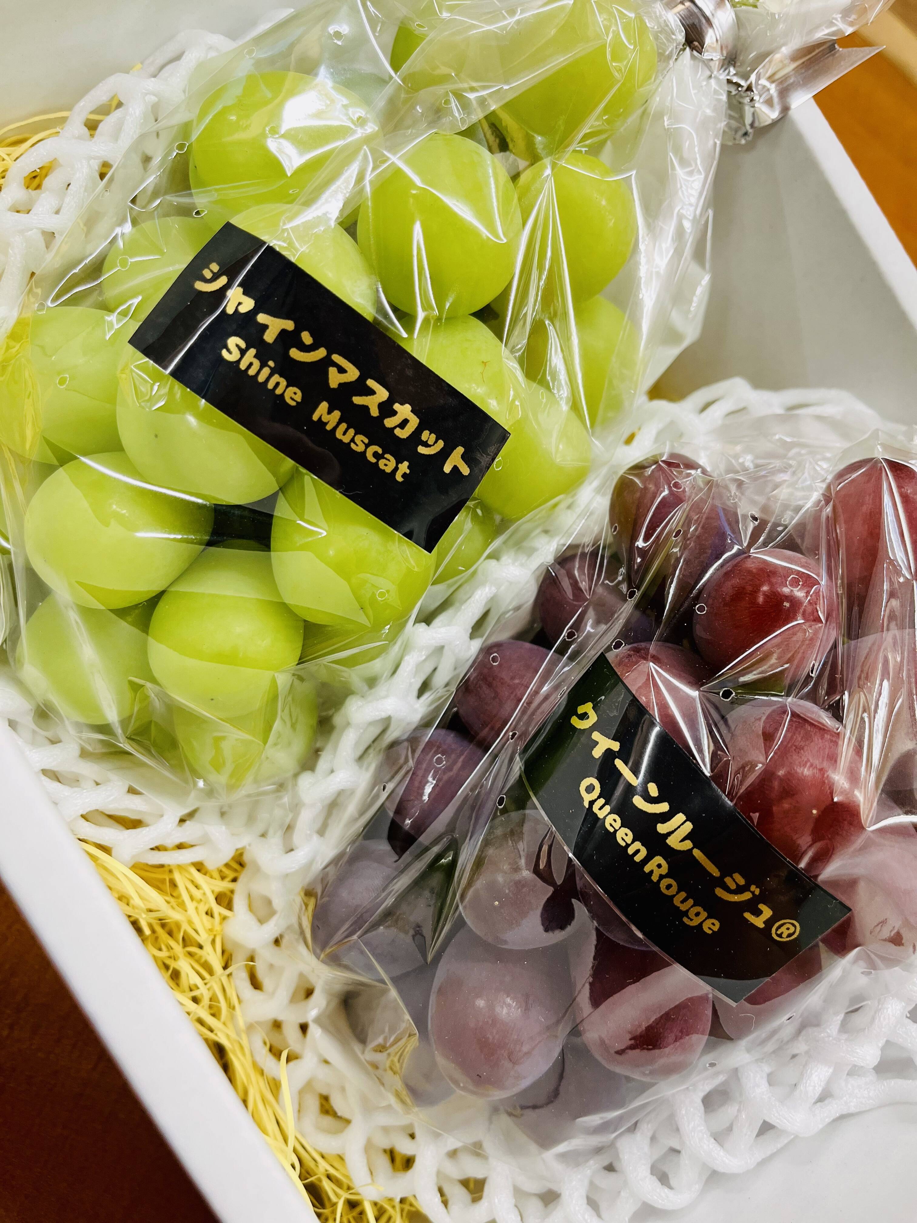 ラスト3セット！！】【クイーンルージュ×シャインマスカット