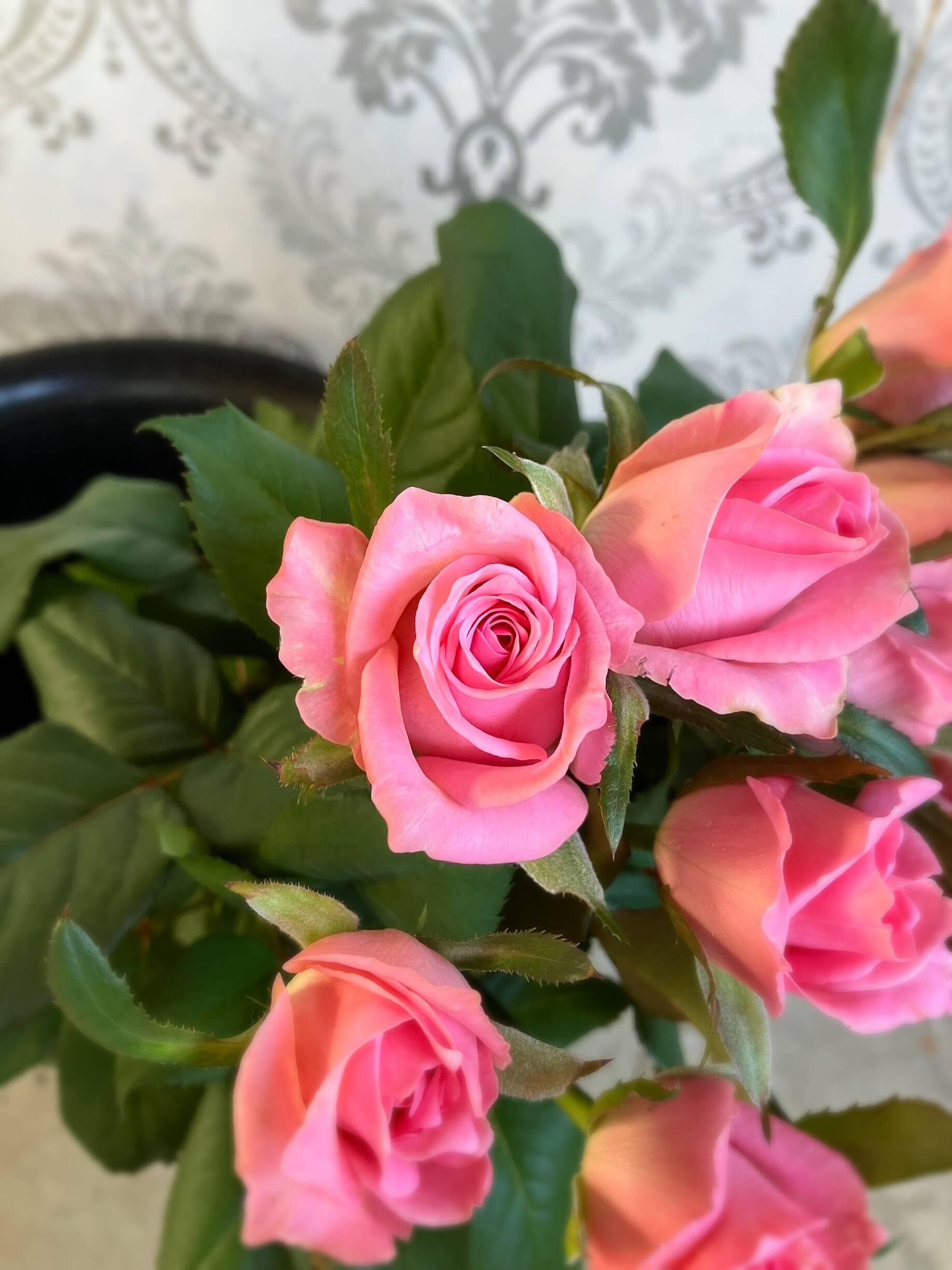 ＊良品＊スワロフスキー　ローズブロッサム　ダークピンク　薔薇 良品＊スワロフスキー ローズブロッサム ダークピンク 薔薇 良品