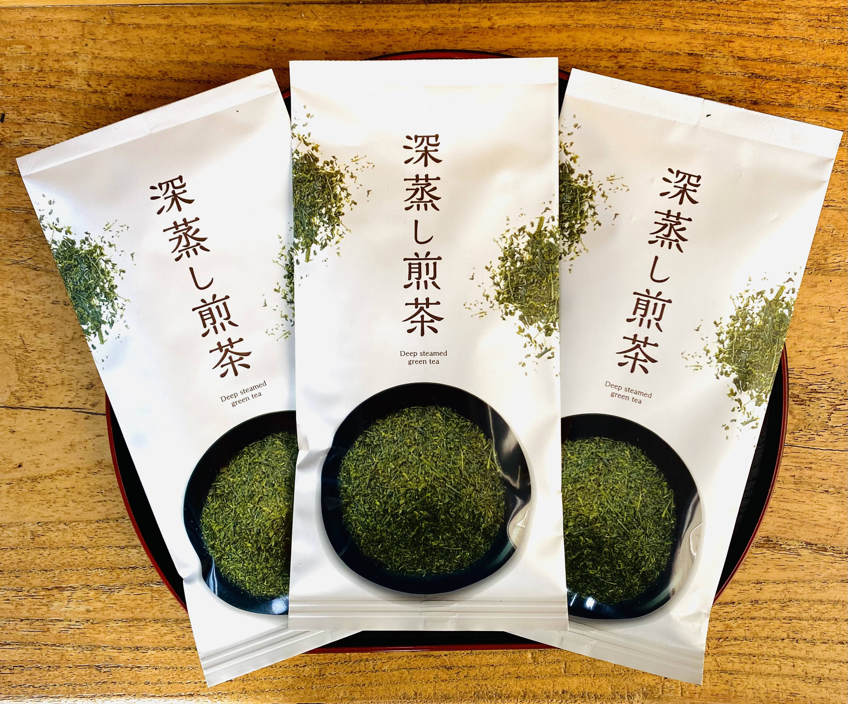 25％OFF 令和４年産の静岡県産 抹茶入ふか蒸し棒茶１袋100g✖３袋