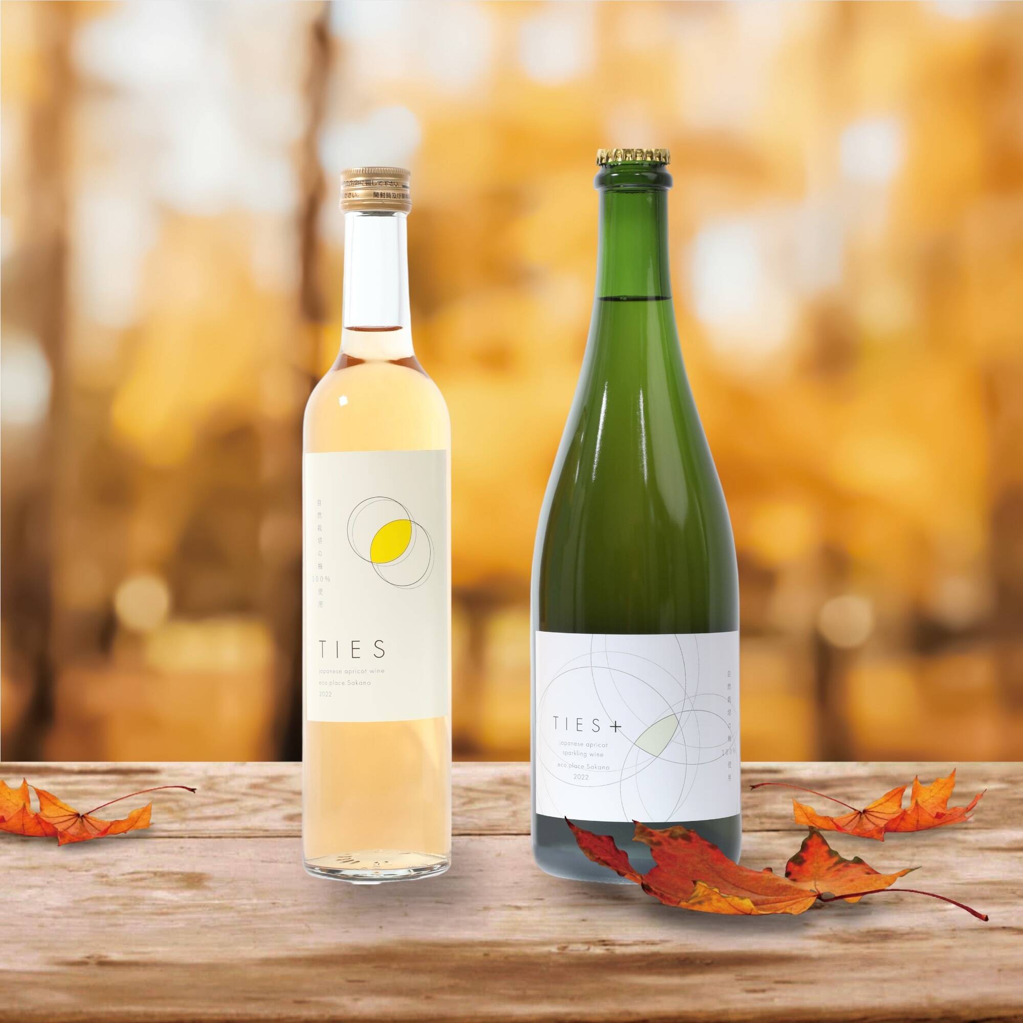 新定番！料理がおいしい梅ワイン 自然栽培の梅100%使用(無添加) 2種