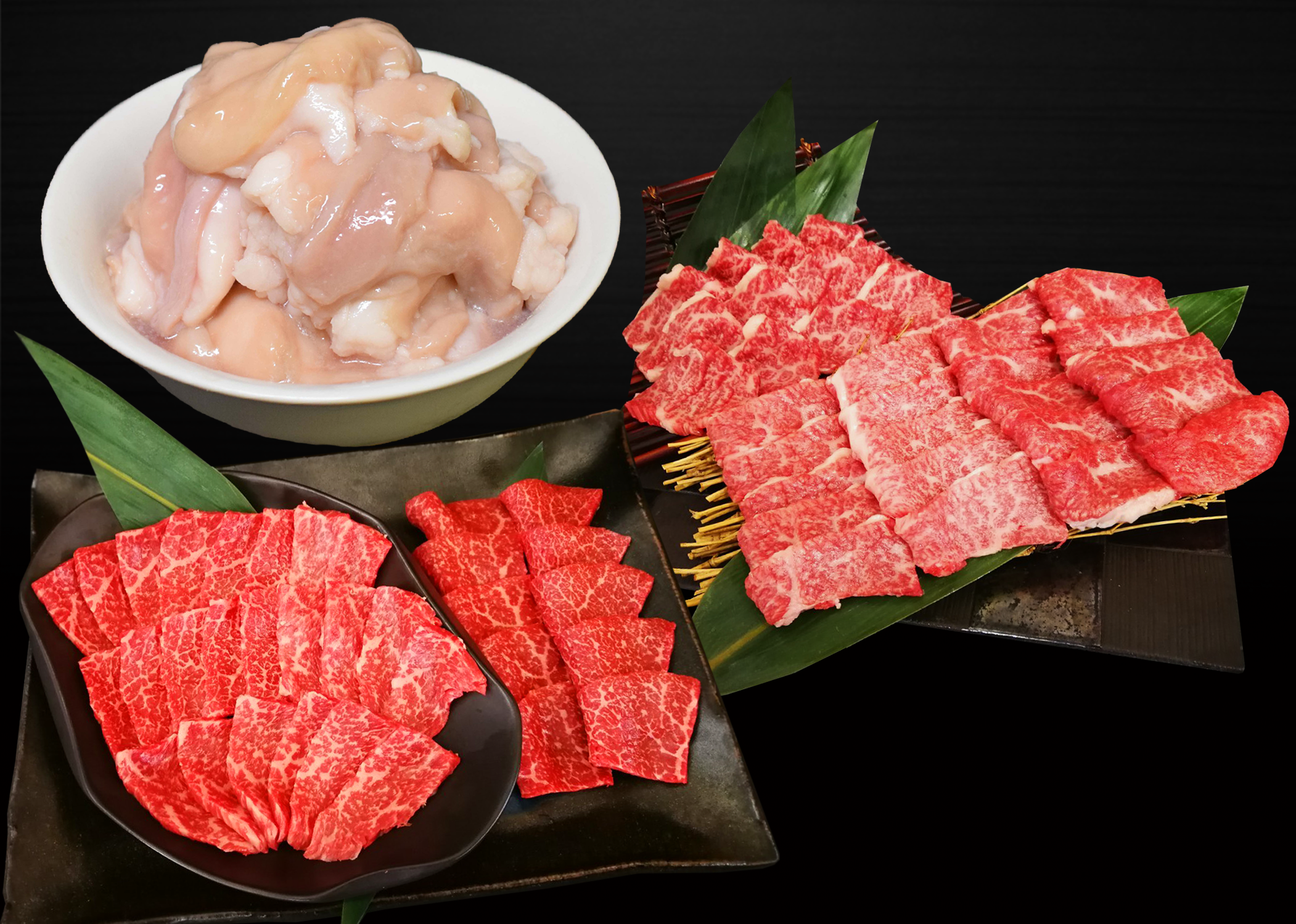 ●【2319】くまちゃんセット…備前焼 すき焼きセット 200gセット（1～2人用） | 山忠商事株式会社