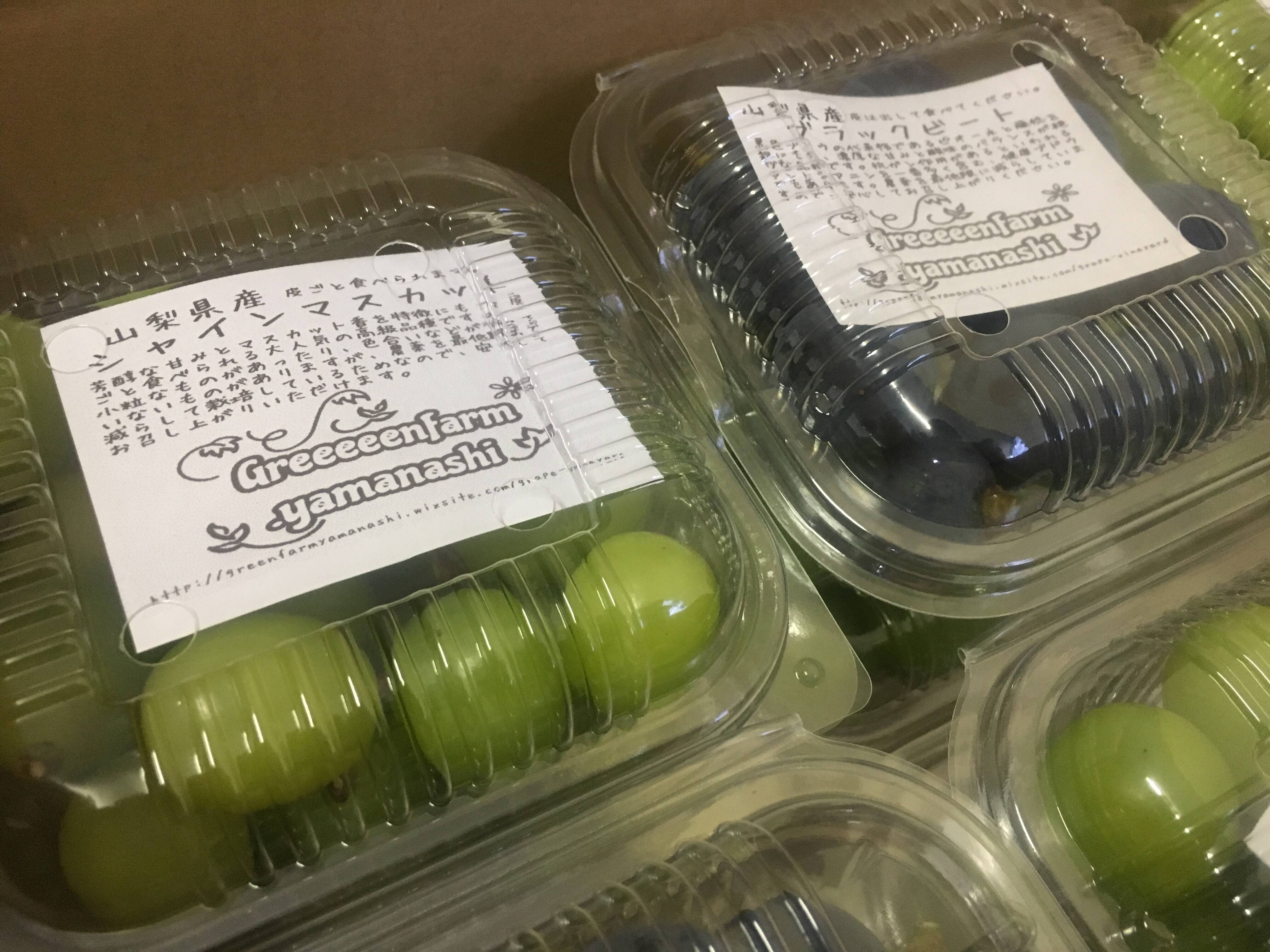 9月からお届け:お得な1.2kg！】ブドウミックス粒200gパック