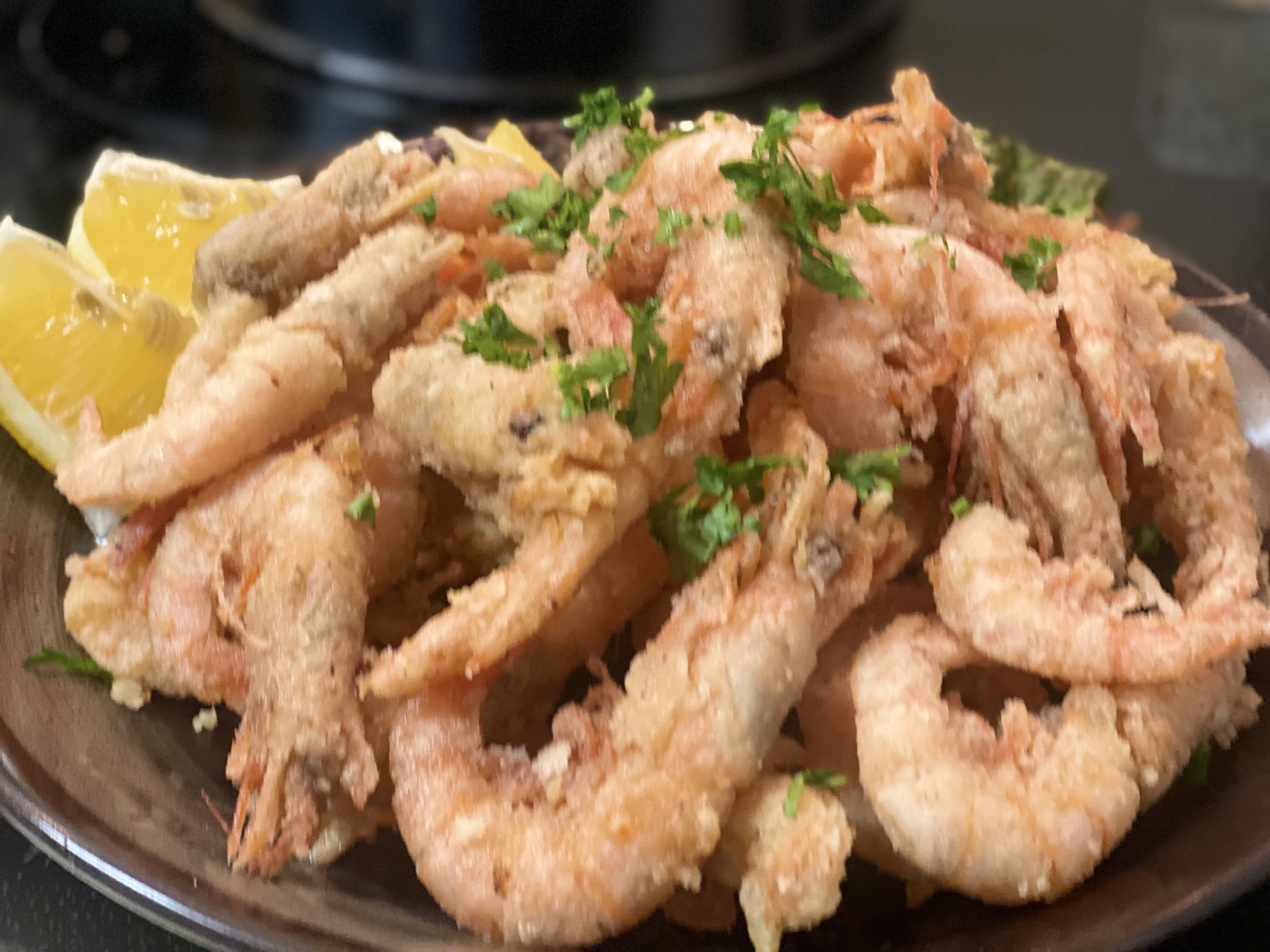 エビ の 唐 揚げ