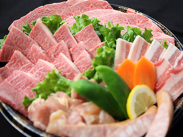 九州産 黒毛和牛 焼肉セット 特撰盛り合わせ 3～4人前：福岡県産