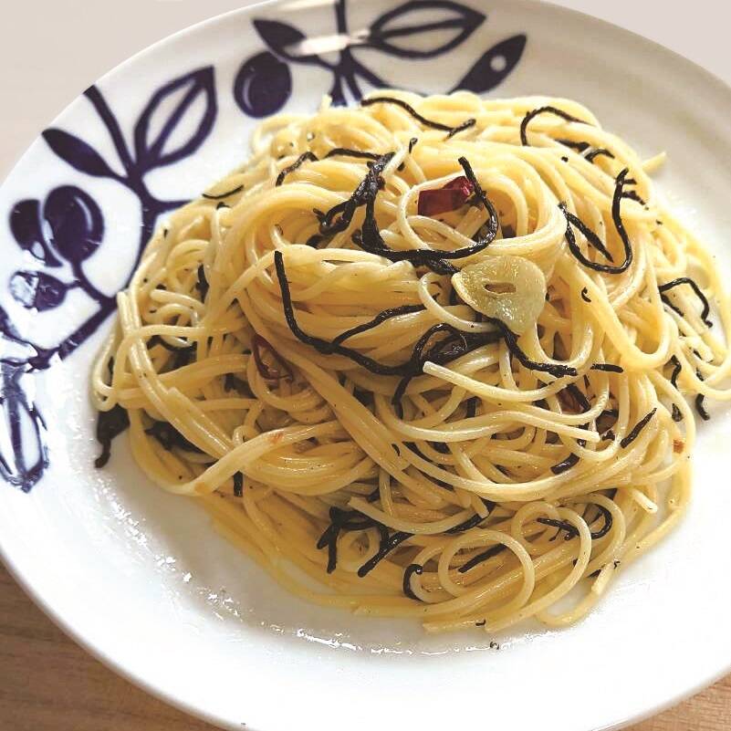 ひじきのペペロンチーノ