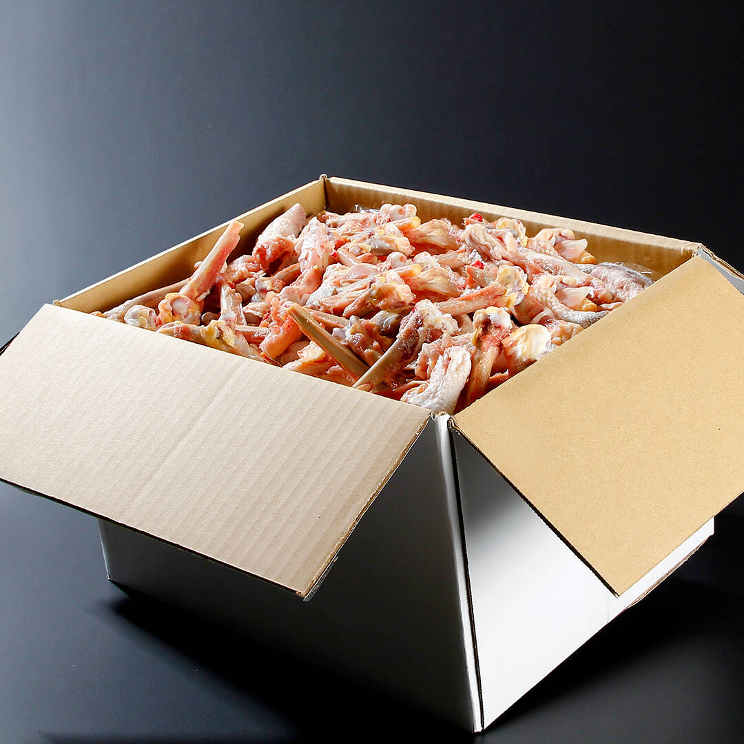 鶏 鶏ガラスープを作るなら.！黒さつま鶏 骨ガラ(1kg×4P)：鹿児島県産