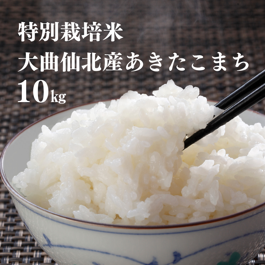 令和6年産米！＞特別栽培米 「大曲仙北産あきたこまち」10kg