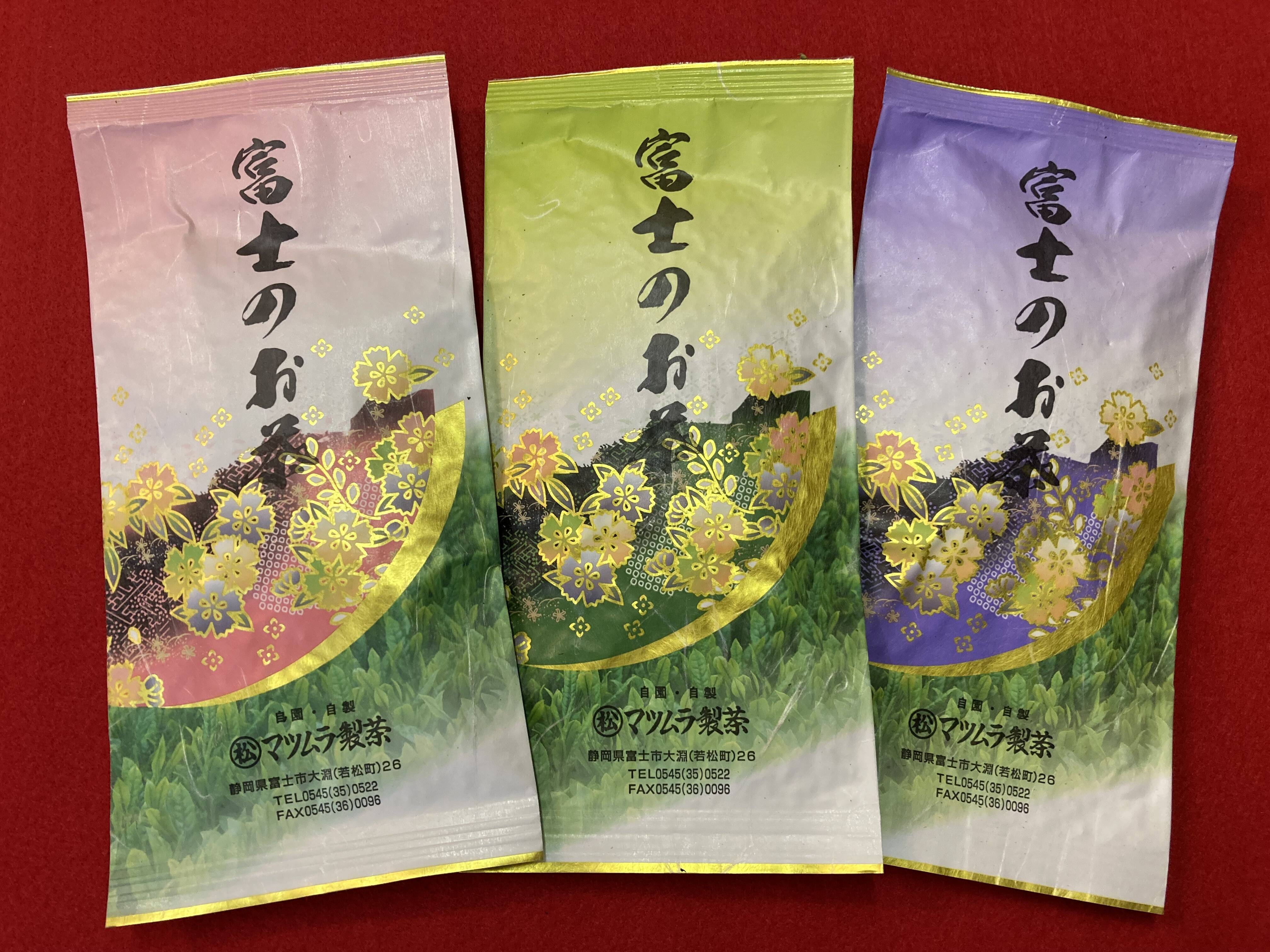 特別な日の一品に！【静岡県富士市産】特上煎茶100g袋入り3本