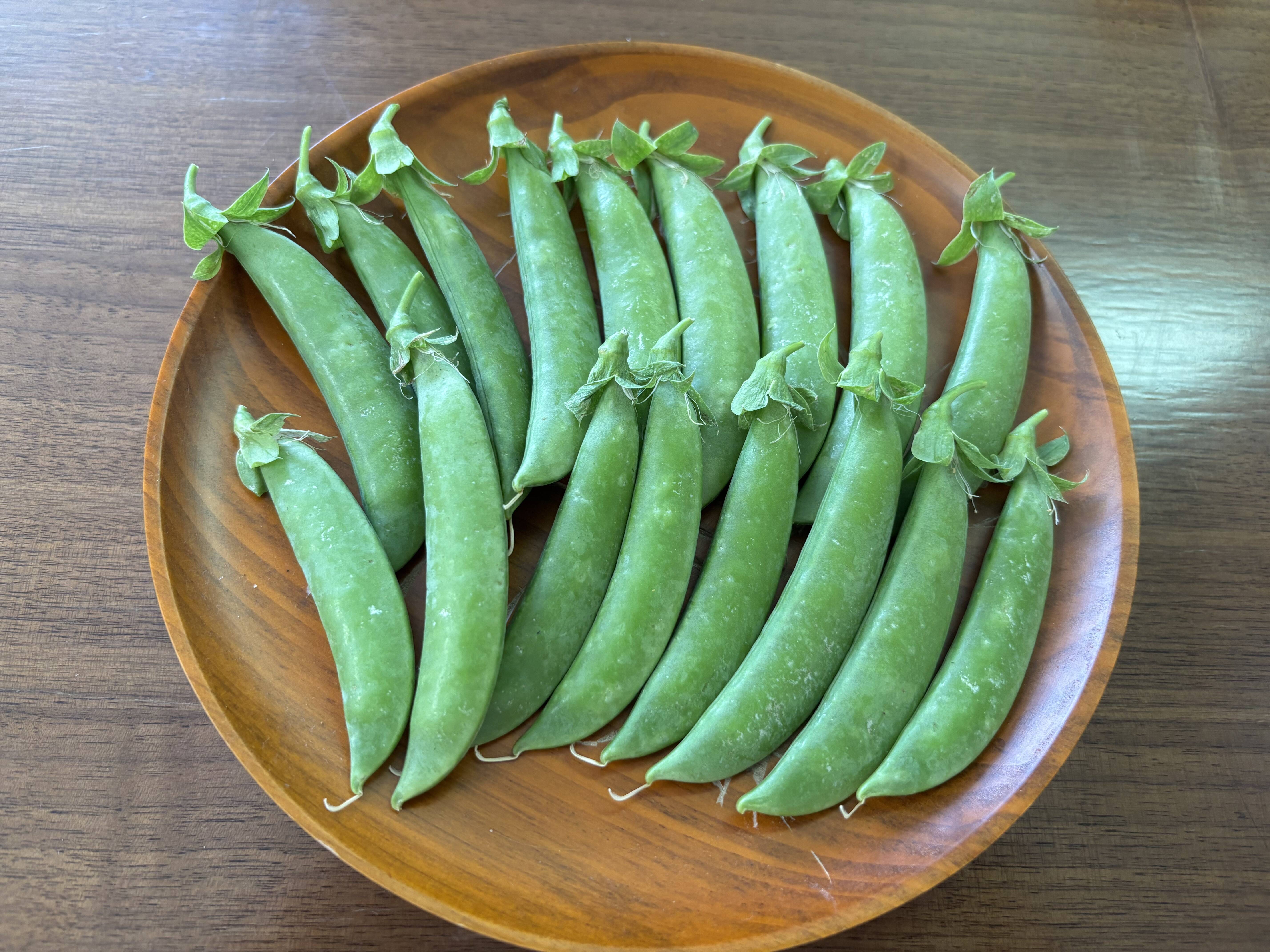 埼玉県産】初夏の味わい！農薬不使用・スナップえんどう食べ切り300g