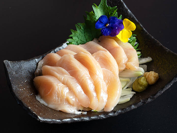 特選☆『上ささみ』鶏刺し さつま極鶏大摩桜（冷凍）【単品】：鹿児島