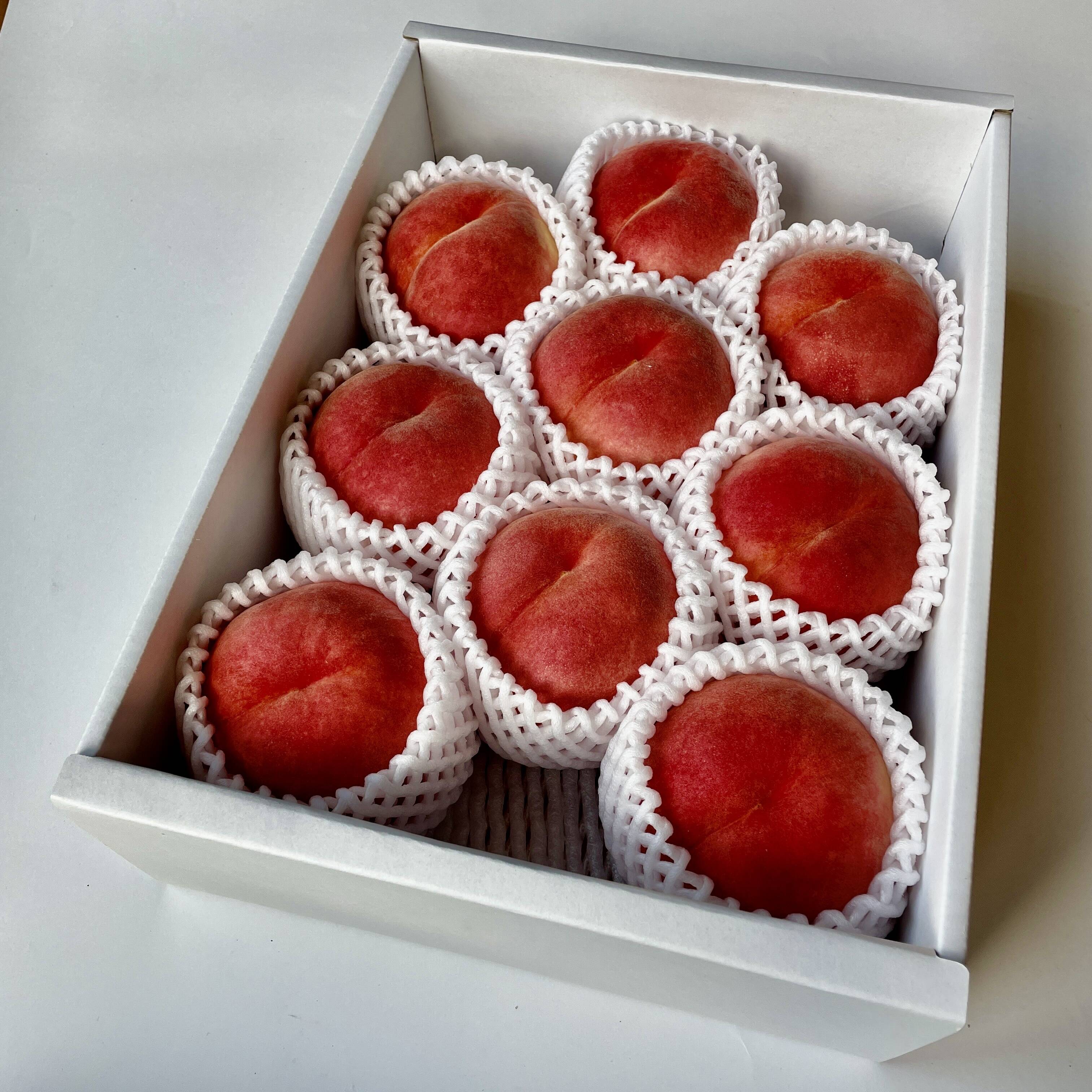 ｶﾘｶﾘ!🐹】🍑美晴白桃 3キロ 🍑【硬すぎ桃】【硬め】【まろやかな