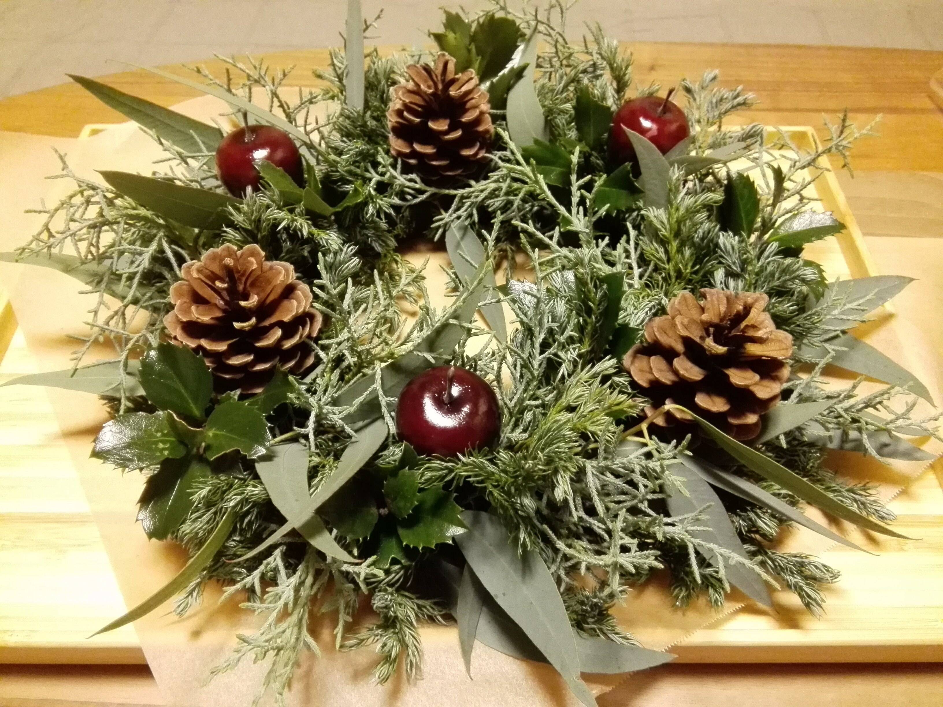 大分県産コニファーで作るリースキット 大分県産 食べチョク 農家 漁師の産直ネット通販 旬の食材を生産者直送