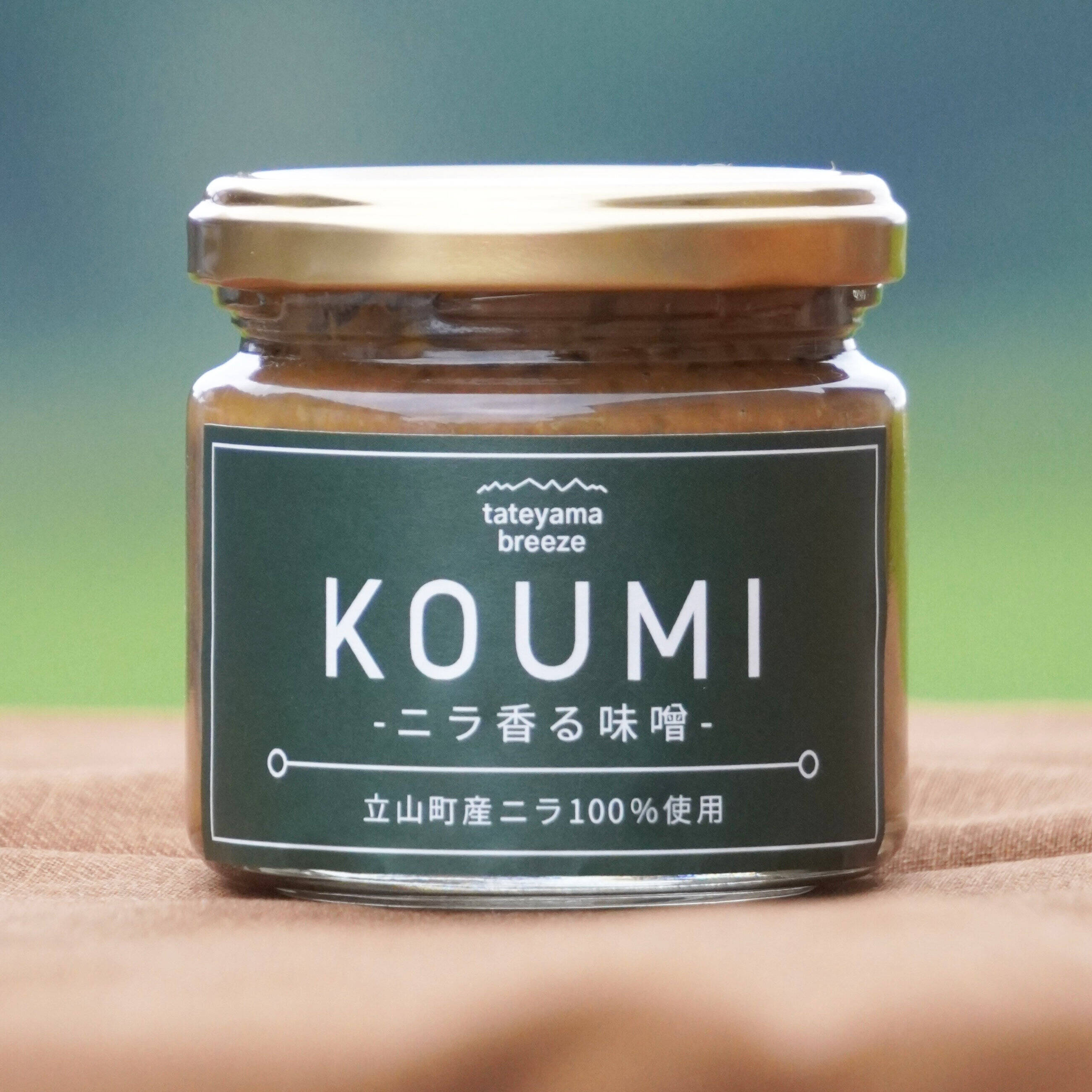 無添加・万能味噌】KOUMI – ニラ香る味噌- 立山町産ニラ使用100%使用