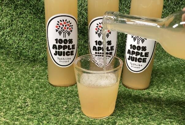 口溶け最高！！ ふじ・シナノゴールド使用！無添加りんごジュース100