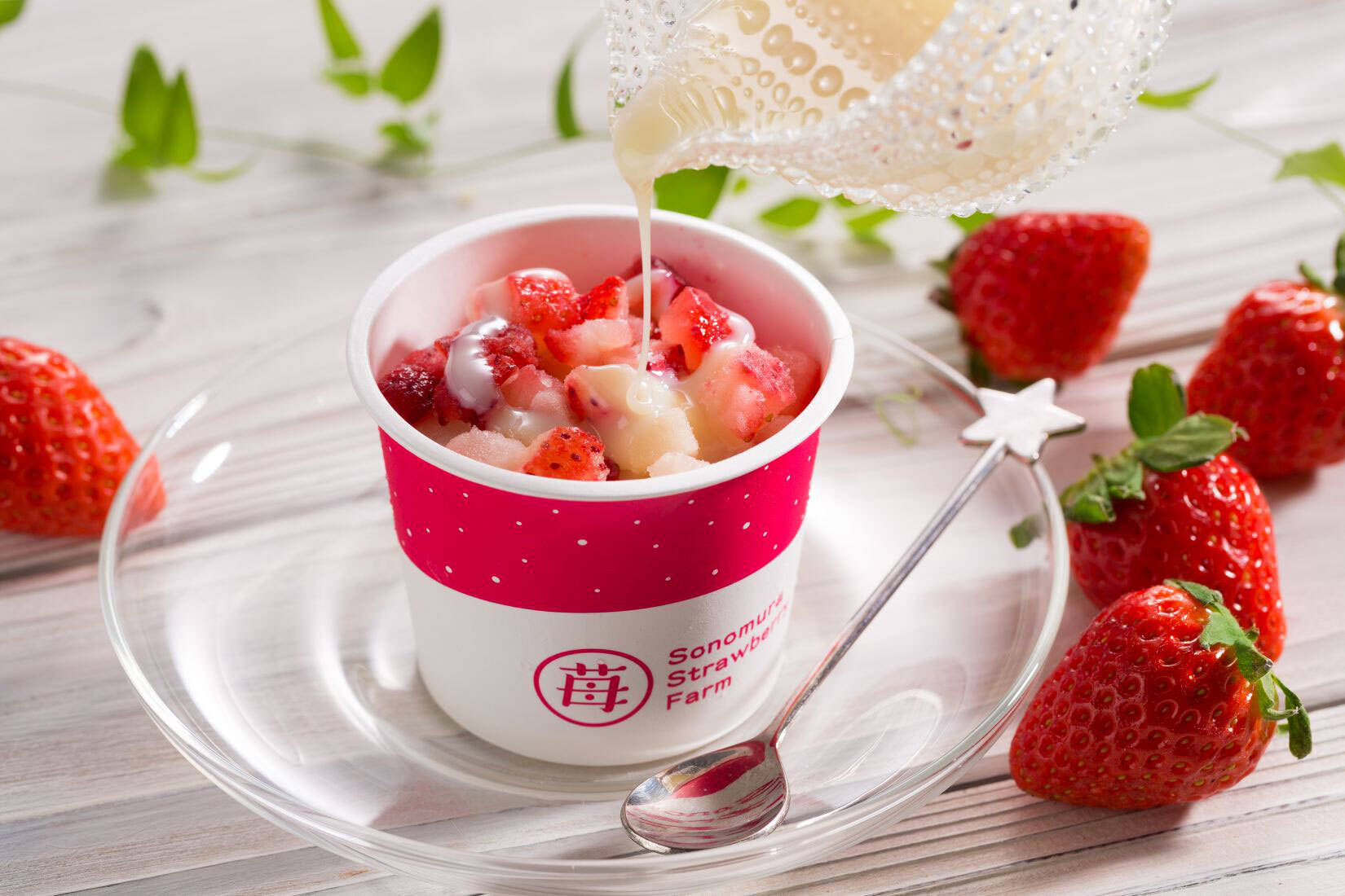 手軽に練乳いちごが楽しめる！「ぷち苺」12カップ 練乳付き 熨斗対応可