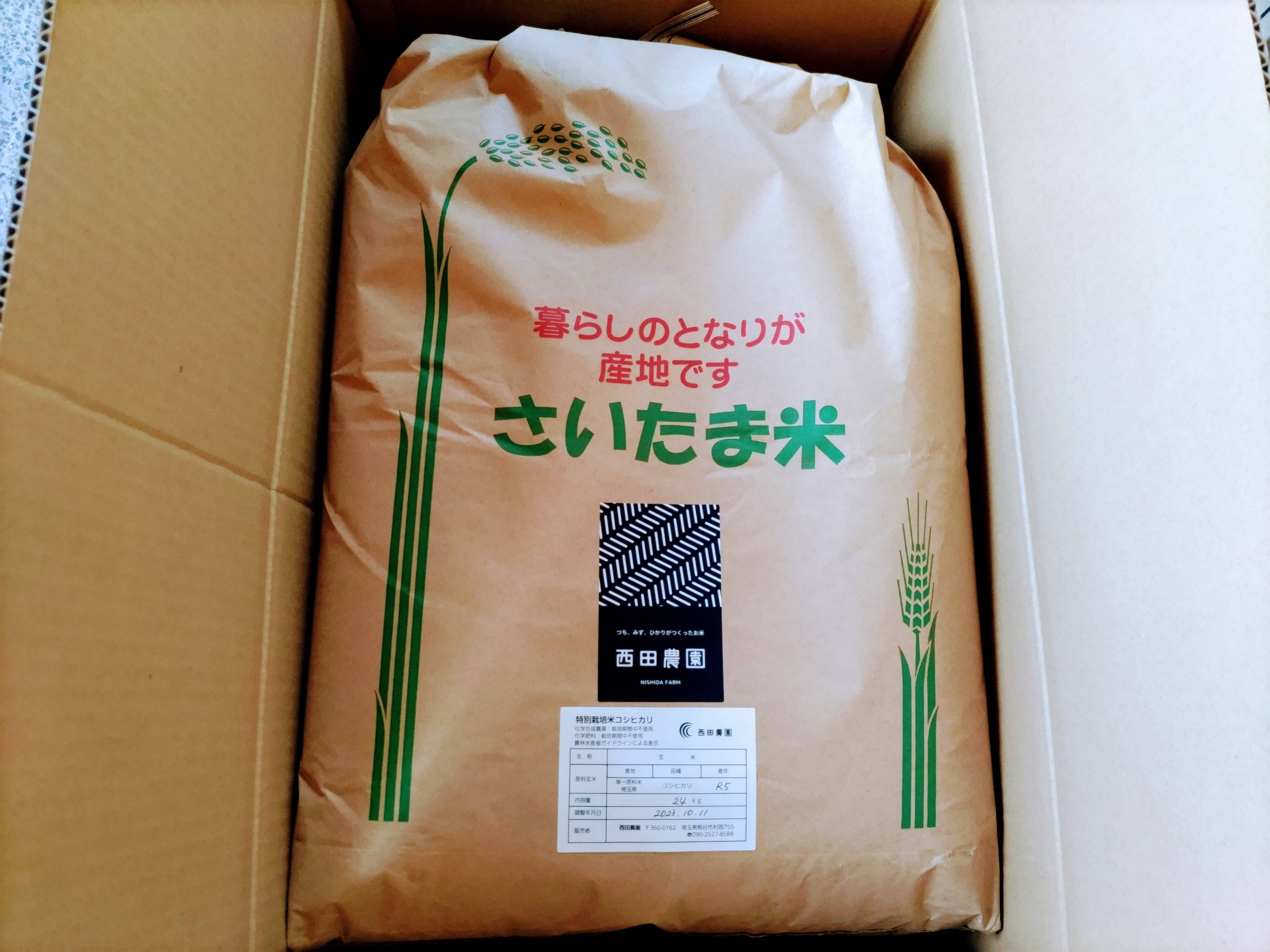 農家直送!自然肥料で特別栽培！令和５年産　こだわりのもち米　白米　24kg