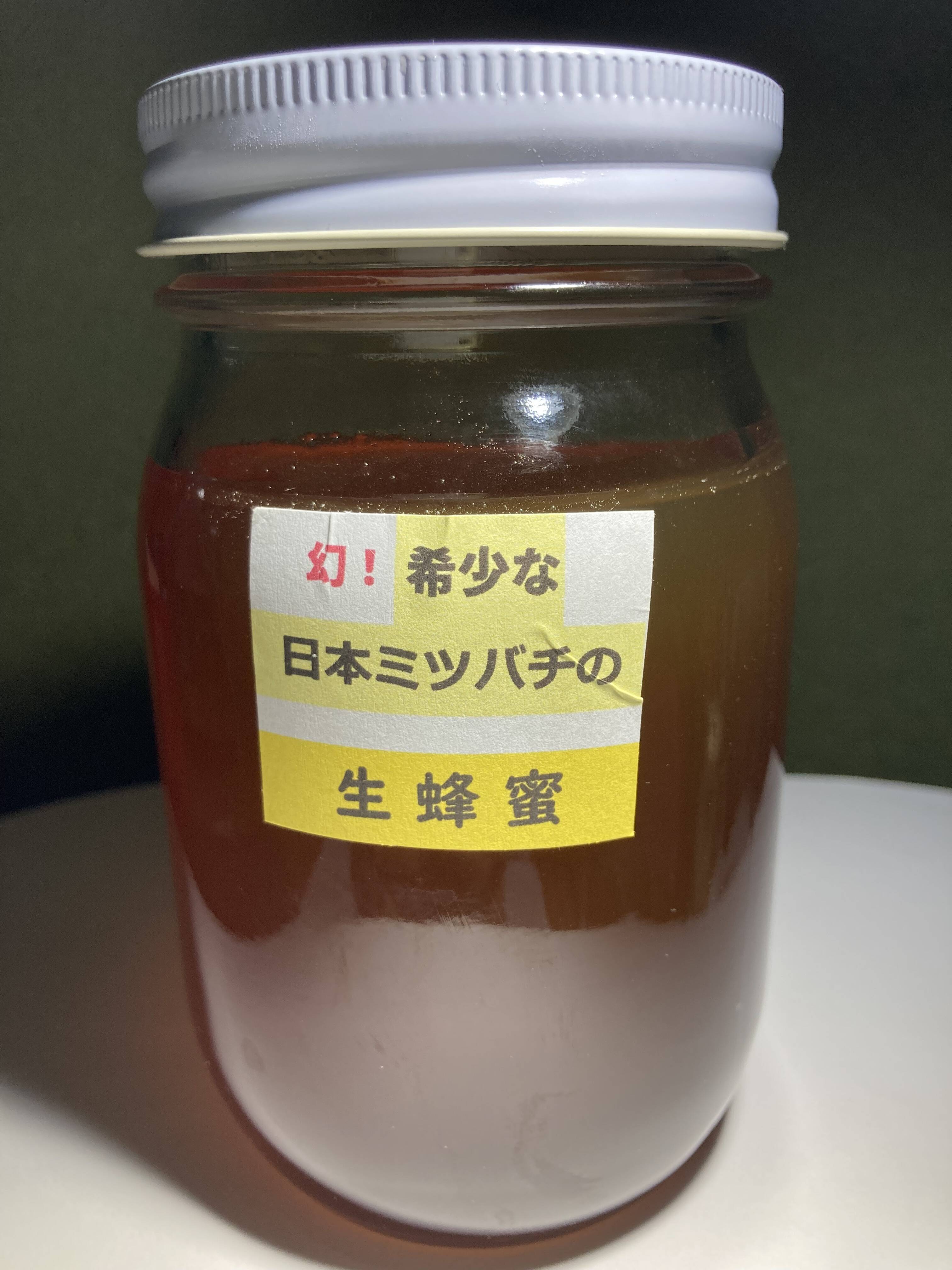 幻の日本ミツバチ、日本蜜蜂の生はちみつ 500g ‼️：大分県産