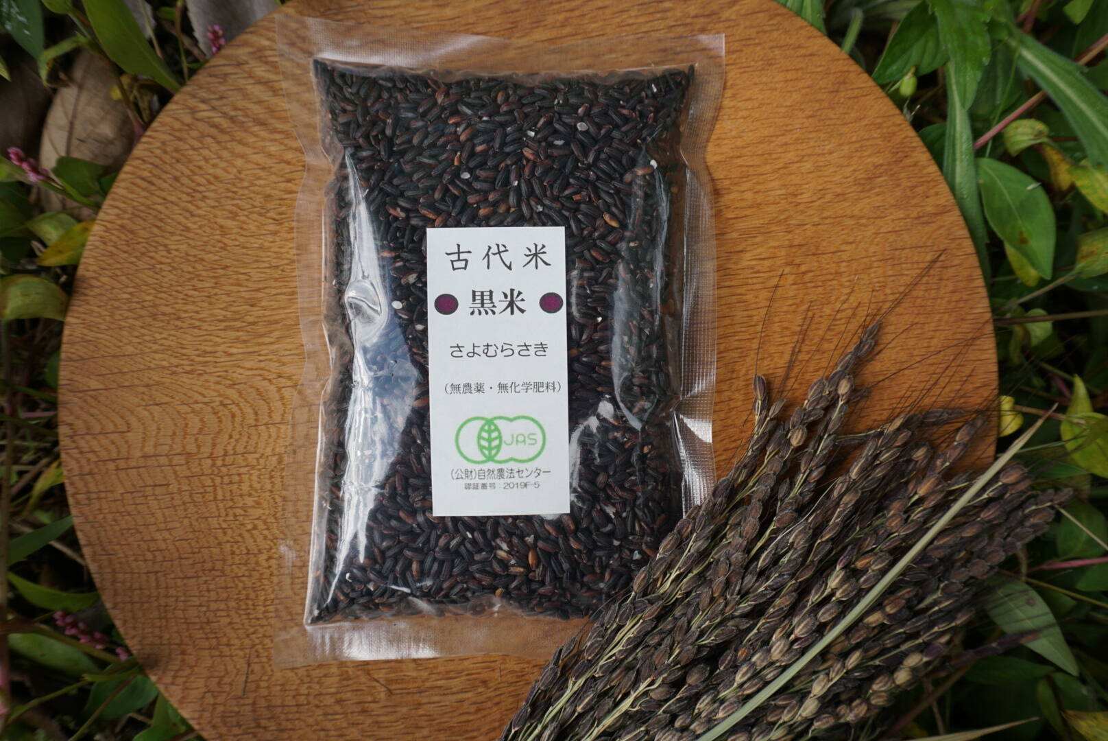 ２００ｇ×２ 古代米 黒米 農薬不使用 有機肥料使用 有機ＪＡＳ：福井県