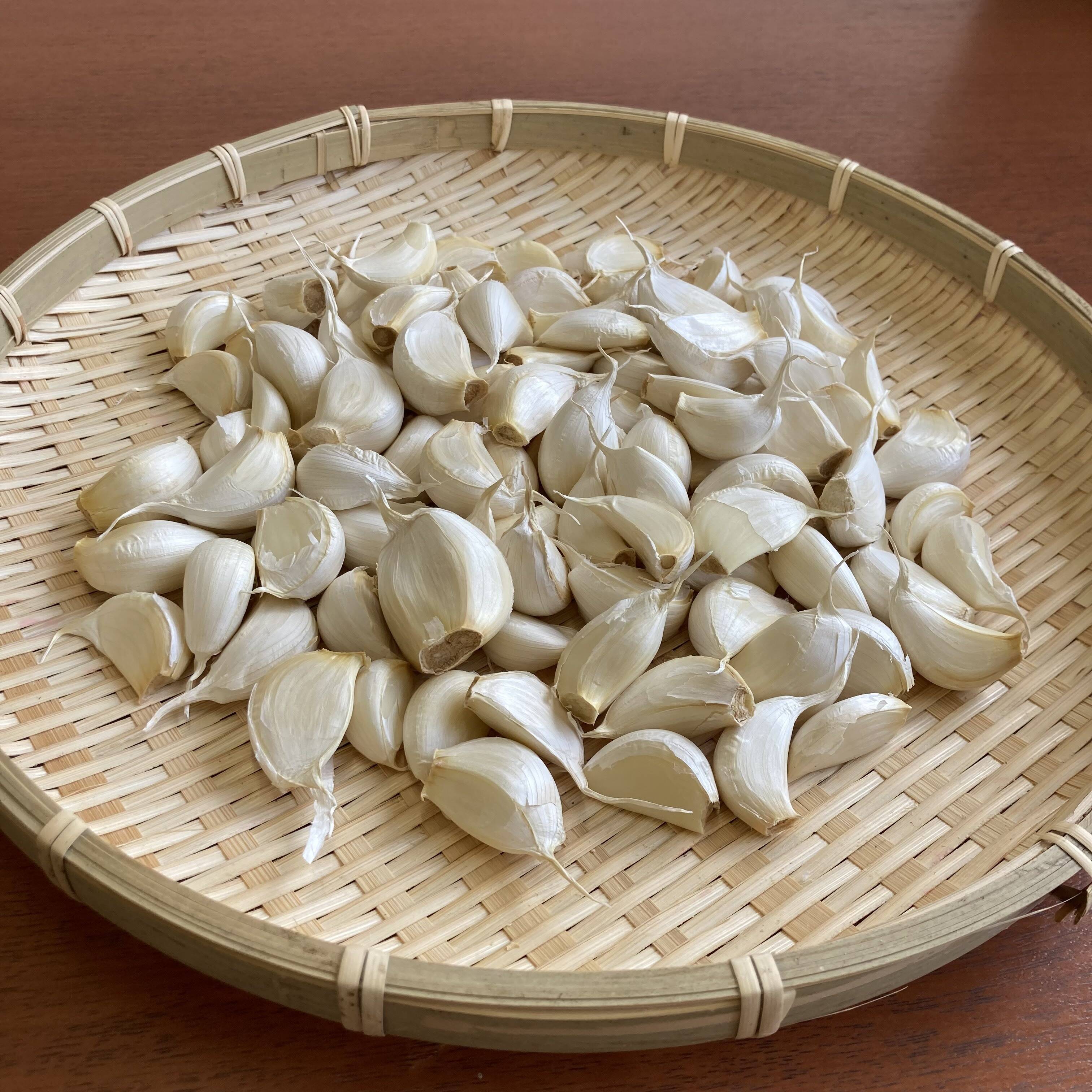 訳あり！《農薬化学肥料不使用》バラ売り愛知県国産ニンニク500g
