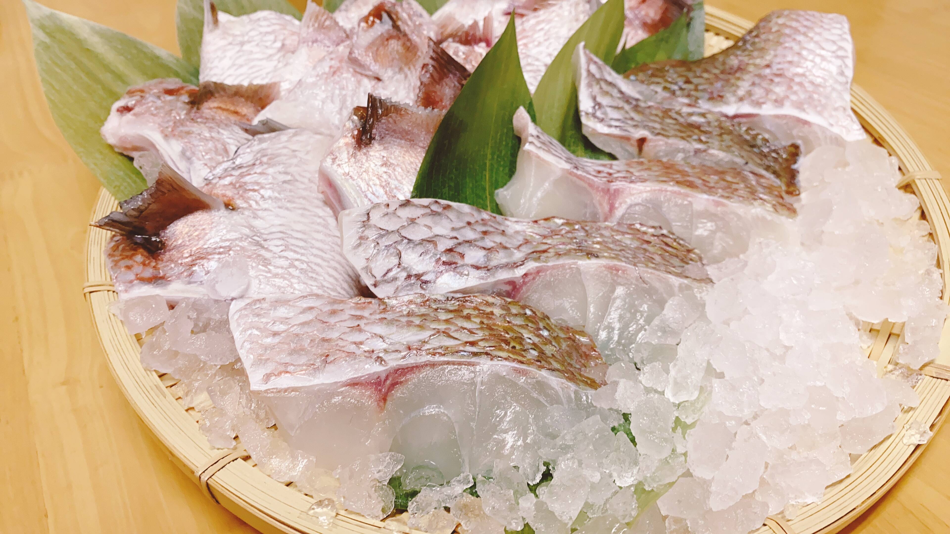 お得なセット 真鯛の切り身 5パック と 真鯛のカマ 5パック 養殖 急速凍結 熊本県産 食べチョク 農家 漁師の産直ネット通販 旬の食材を生産者直送