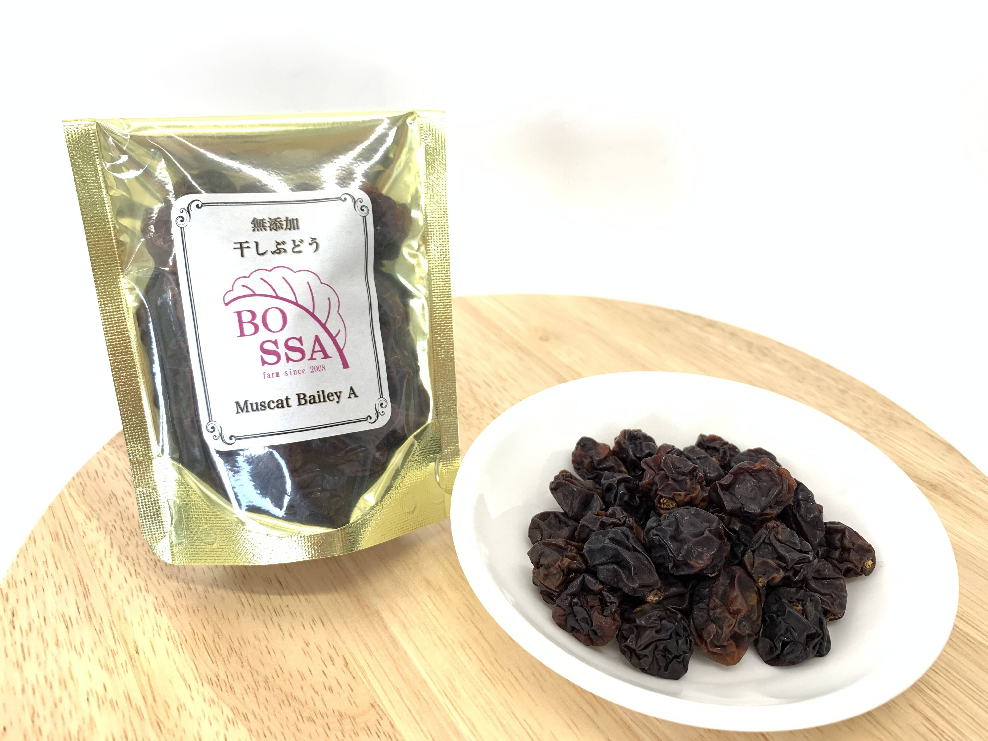 皮と種を味わう 無添加 干しぶどう ベーリーa 40ｇ 甘さの控えめレーズン ドライフルーツ 富山県産の加工品 食べチョク 産地直送 産直 お取り寄せ通販 農家 漁師から旬の食材を直送
