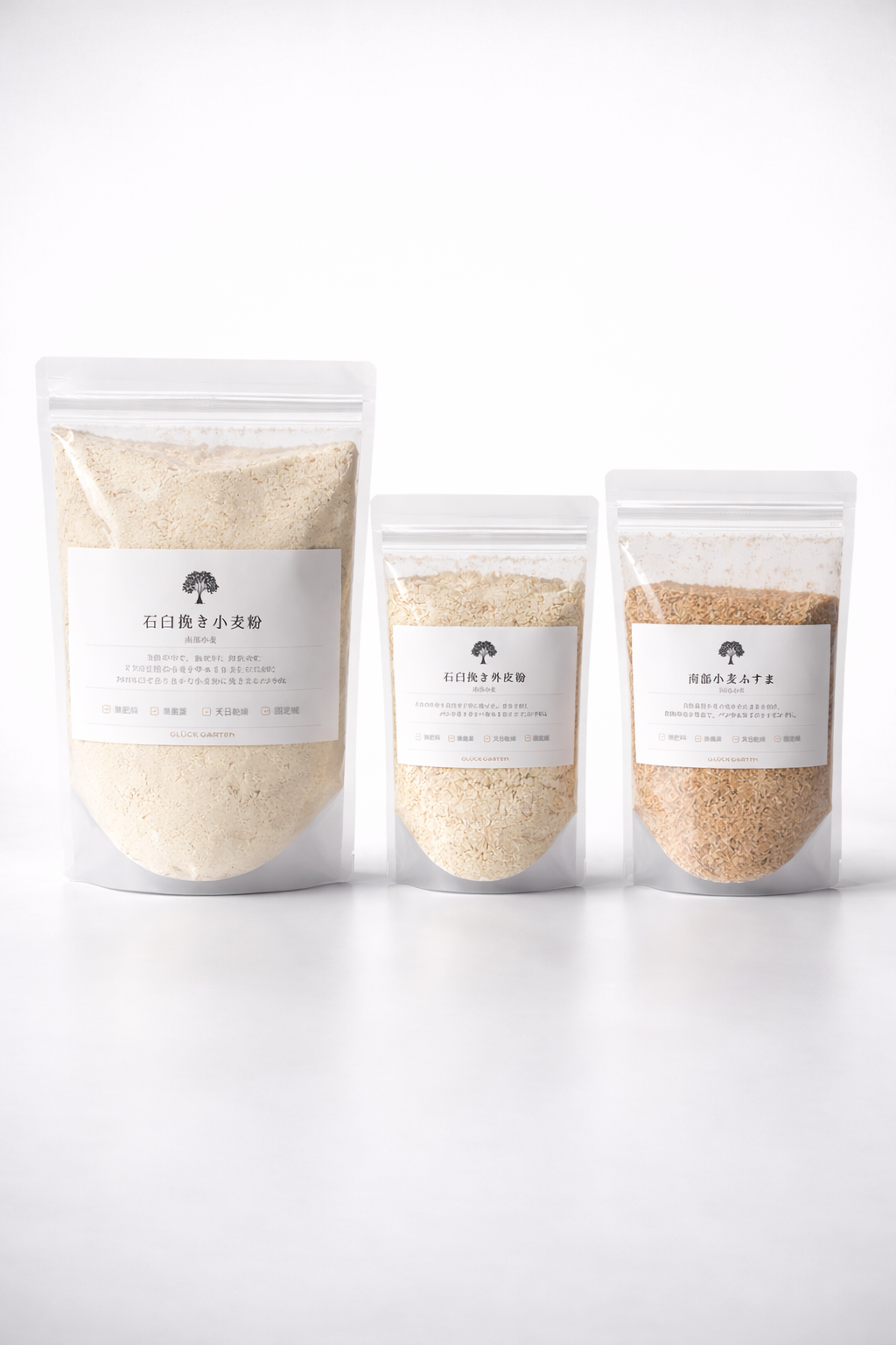 高い香りが人気！自然栽培小麦粉 500g：岐阜県産の米・穀類｜食べ