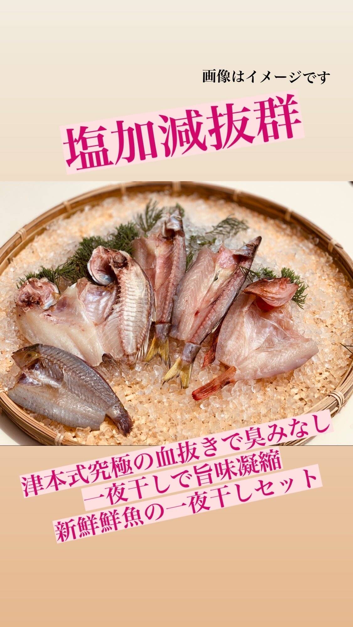 津本式究極の血抜き鮮魚の一夜干しセット 鮮魚 瀬戸内海 新鮮 朝食 干物 一夜干 愛媛県産 食べチョク 農家 漁師の産直ネット通販 旬の食材を生産者直送