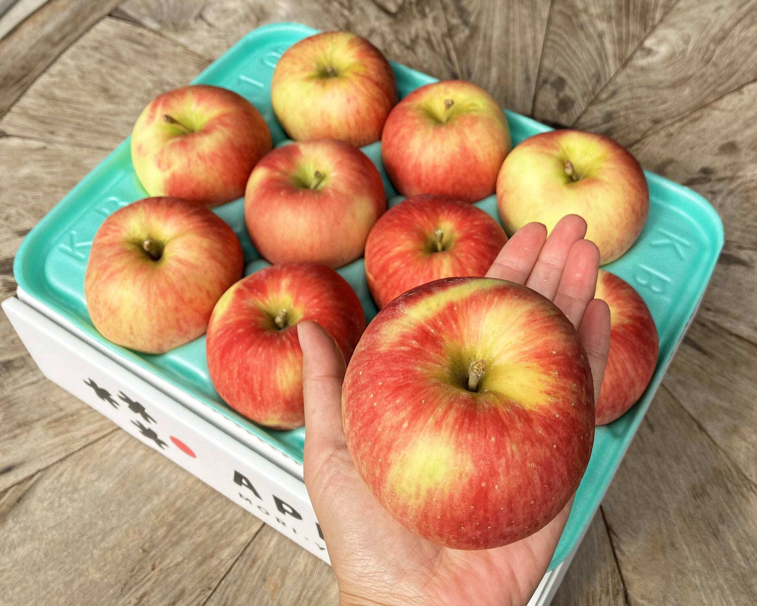 完売御礼🚚未希ライフ🍎3kg みずみずしい夏りんご🌞化学肥料不使用・低
