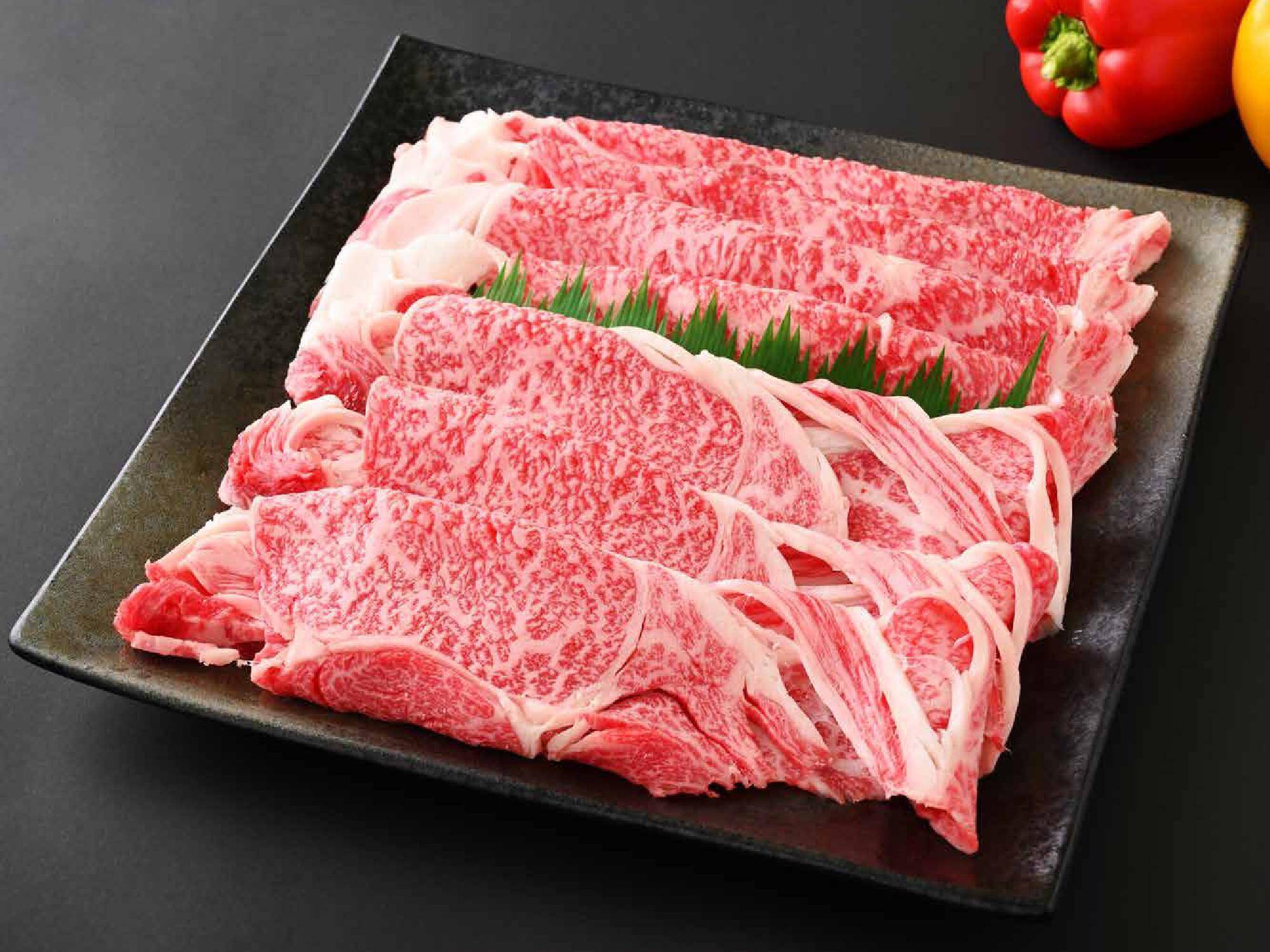 食べ比べスライス2種セット！国産黒毛和牛ロースすきしゃぶセット計