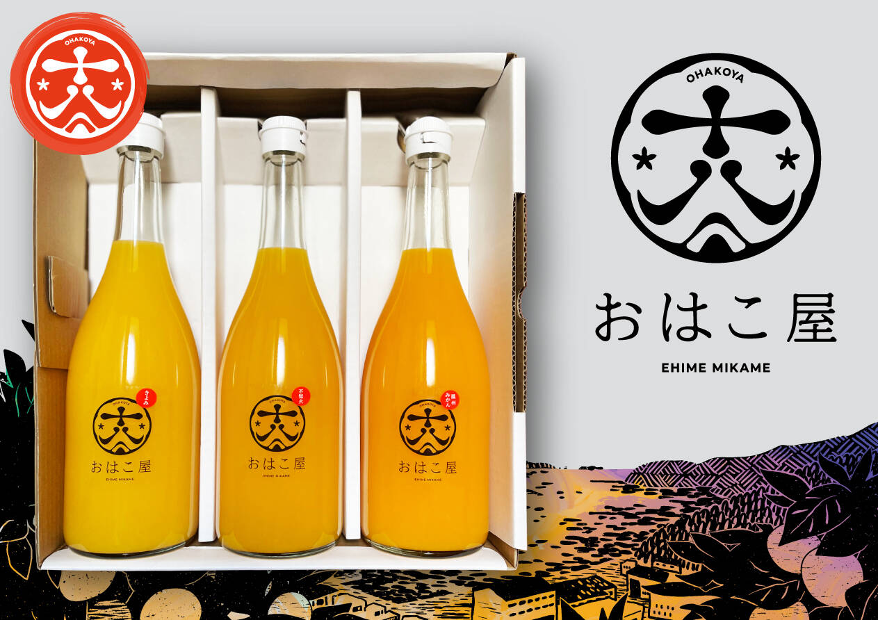 【さぶ】L不知火3Kg+清見ジュース１２本　　【２箱縛りでの発送】 shimanami_miman-juice-gift-