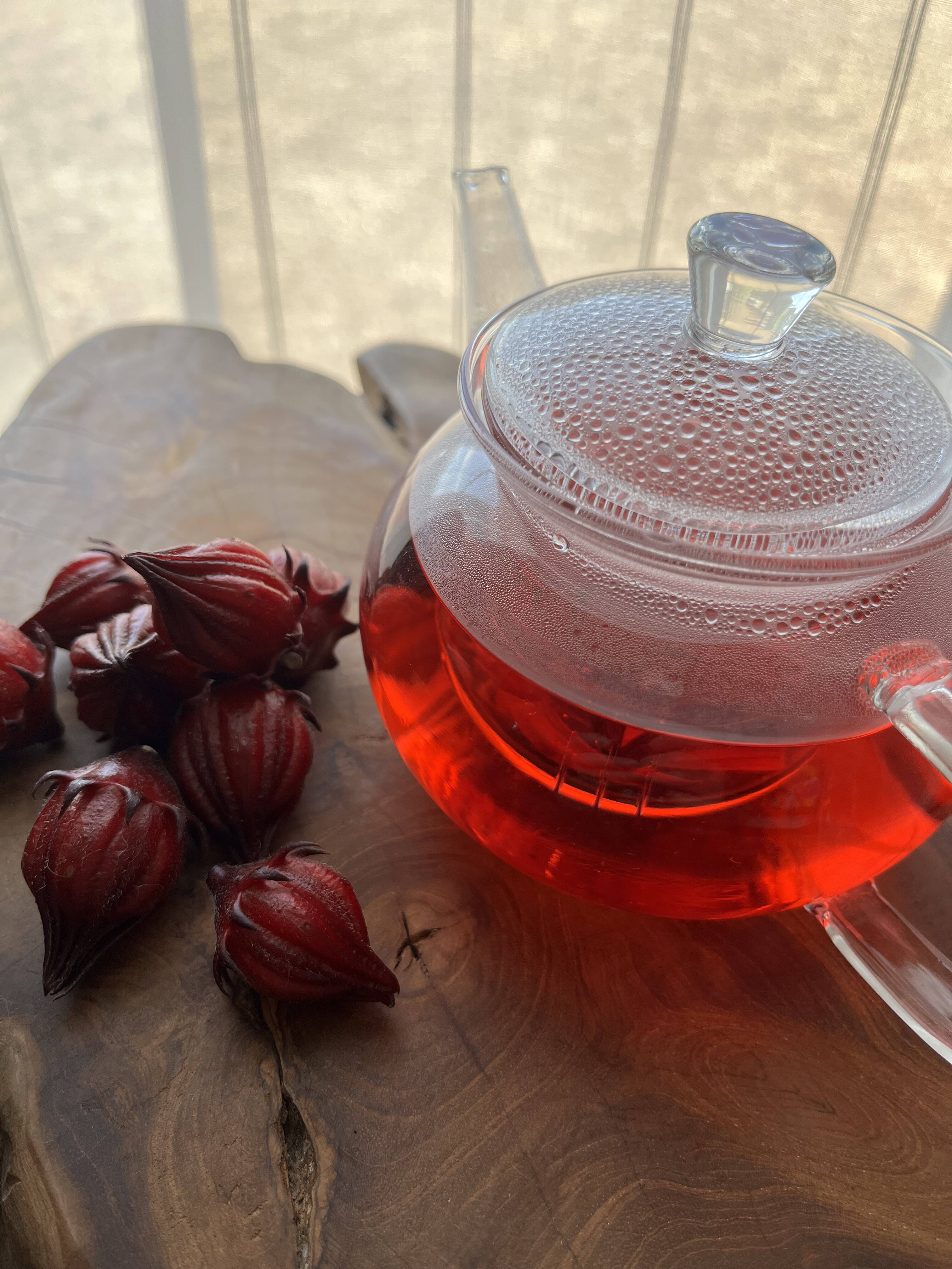 栽培期間中農薬化学肥料不使用！生ローゼル1kg：福岡県産のローゼル