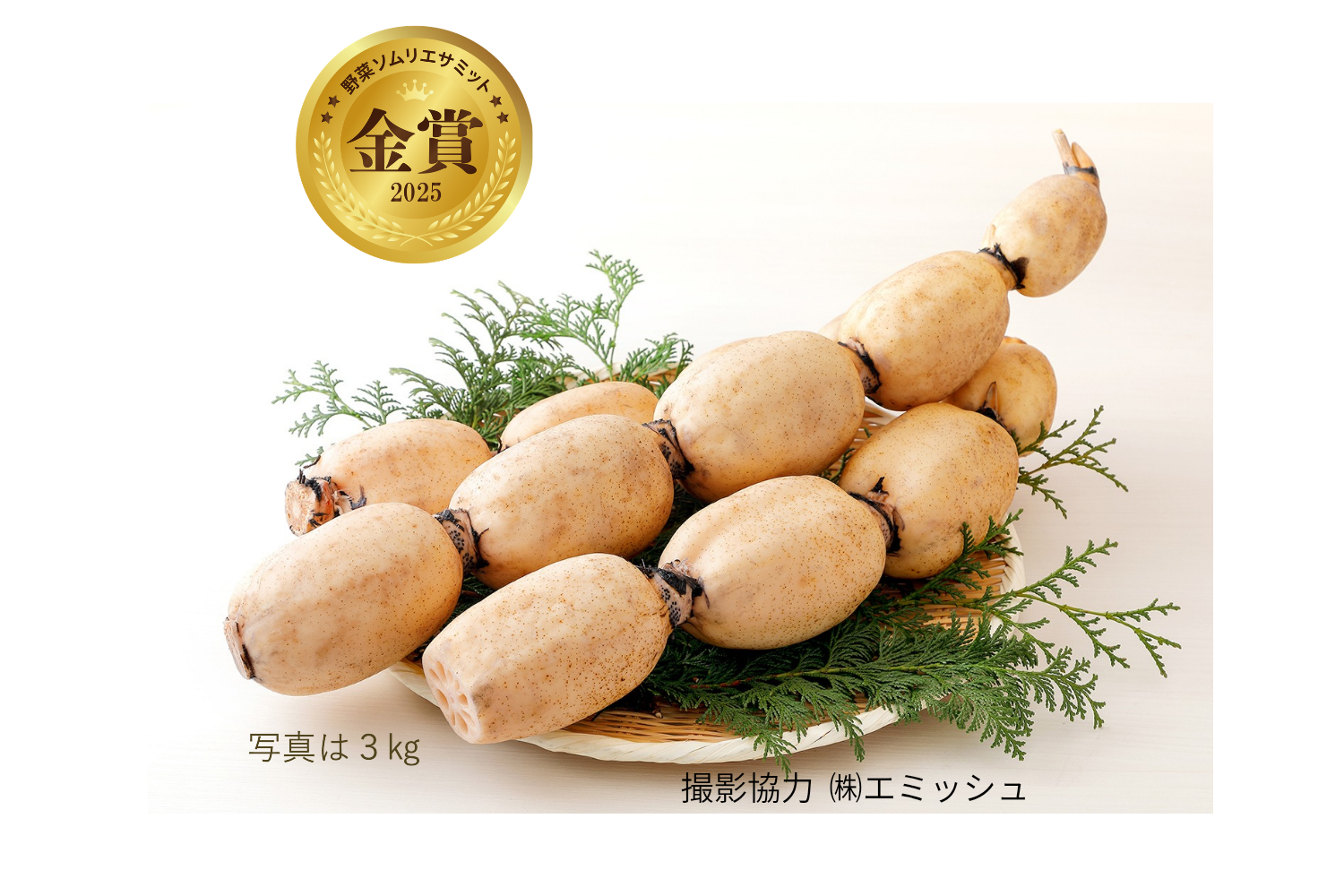 2025年野菜ソムリエサミット 金賞 】野菜のプロが認めた美味しさを
