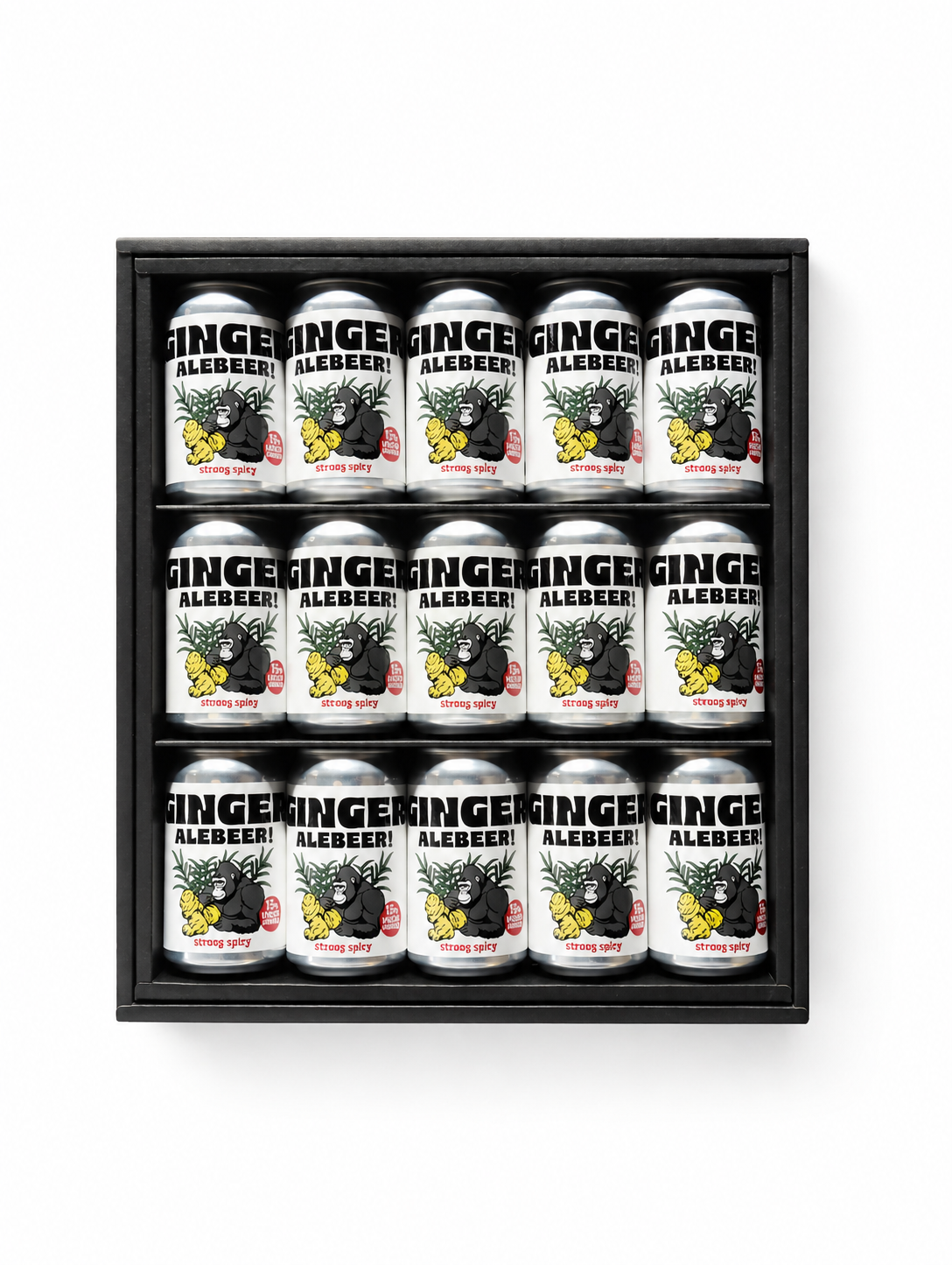 予約）圧倒的スパイシー！生姜15％！GINGER ALE BEER350ml 15本：高知