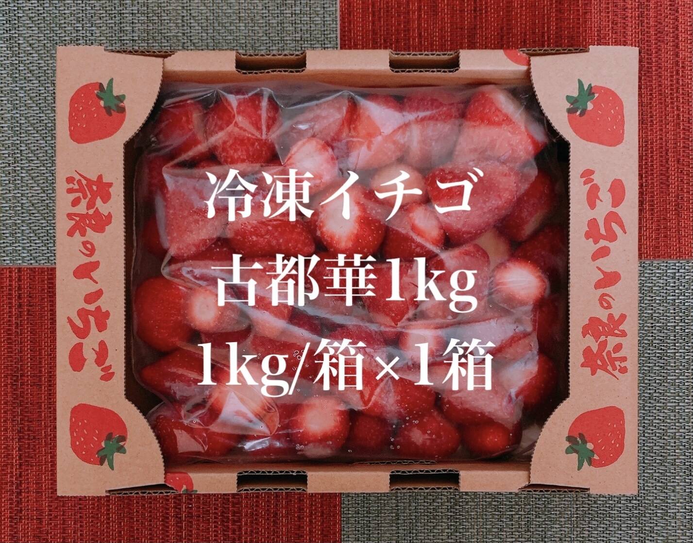 冷凍いちご　奈良県産　古都華　8kg