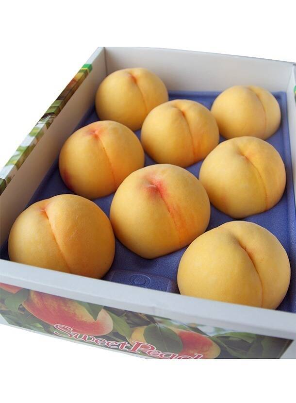 🍑黄金桃•家庭用🍑 】山形県天童産 桃 3.0k 【 果肉ジューシー