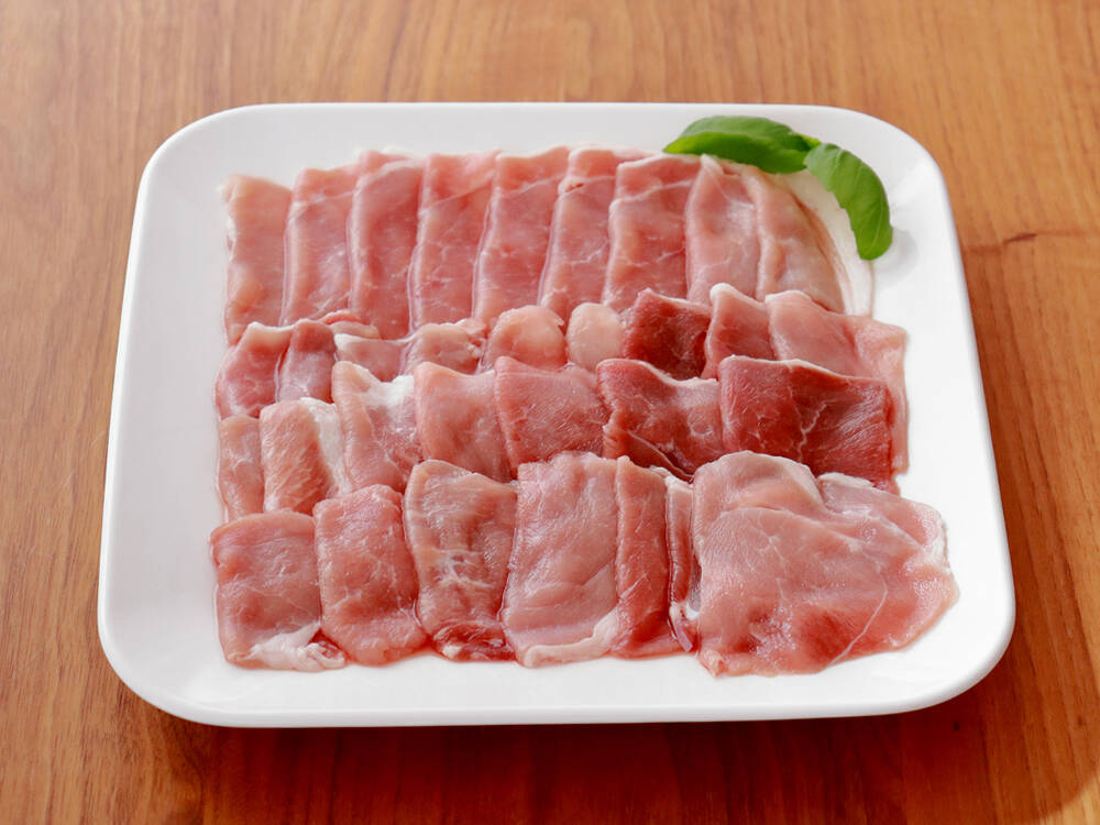 【ちぇ1】元気豚 切り落とし 4kg（500g × 8パック）【本州限定】 農場直送】 千葉県産三元豚 元気豚 切り落とし 4kg(500g×8袋
