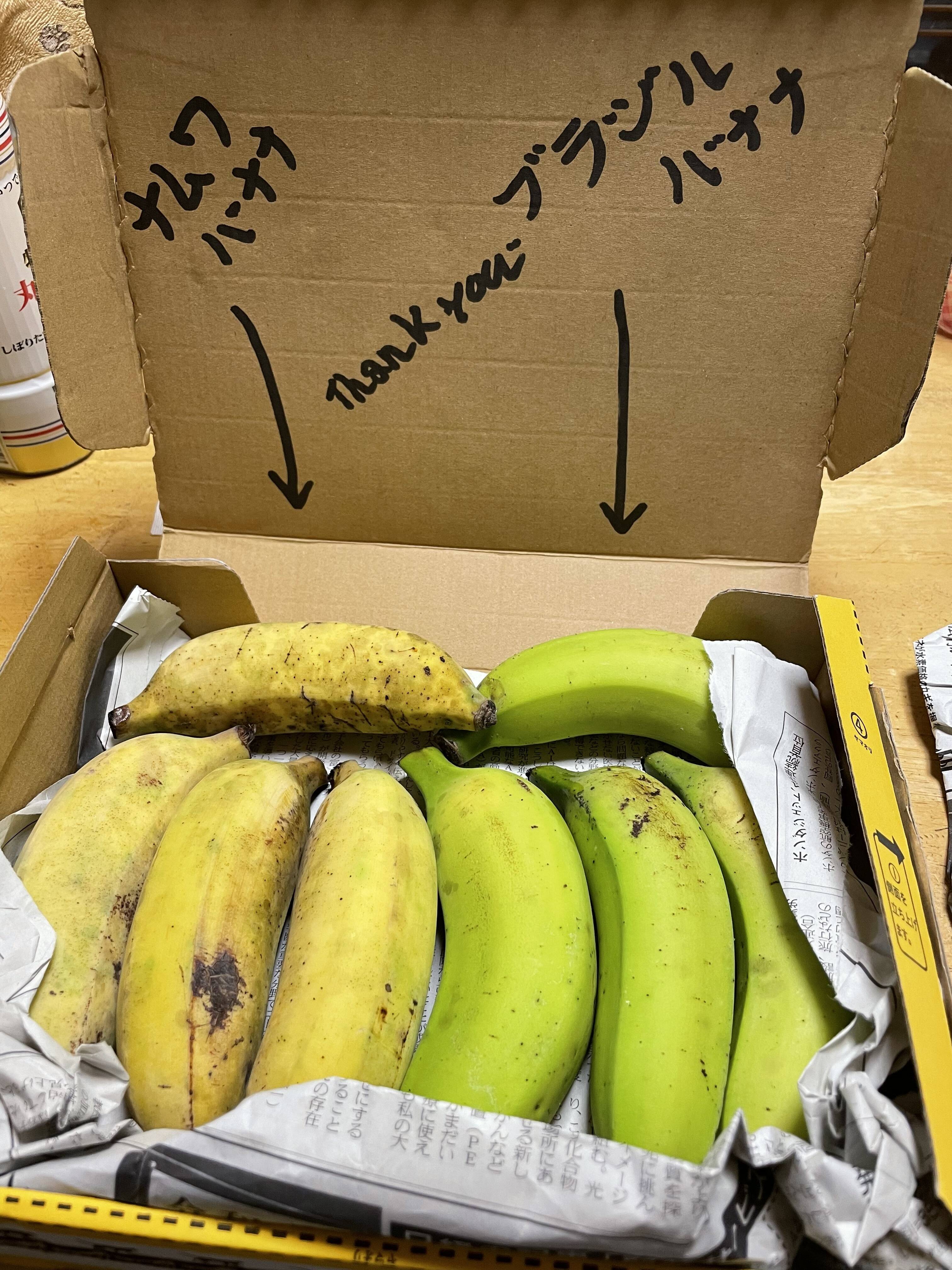 菜の花っこさんが寛尚ファームさんの予約販売2ヶ月 自然栽培 ワクワクバナナが 届いたよ を投稿しました 食べチョク