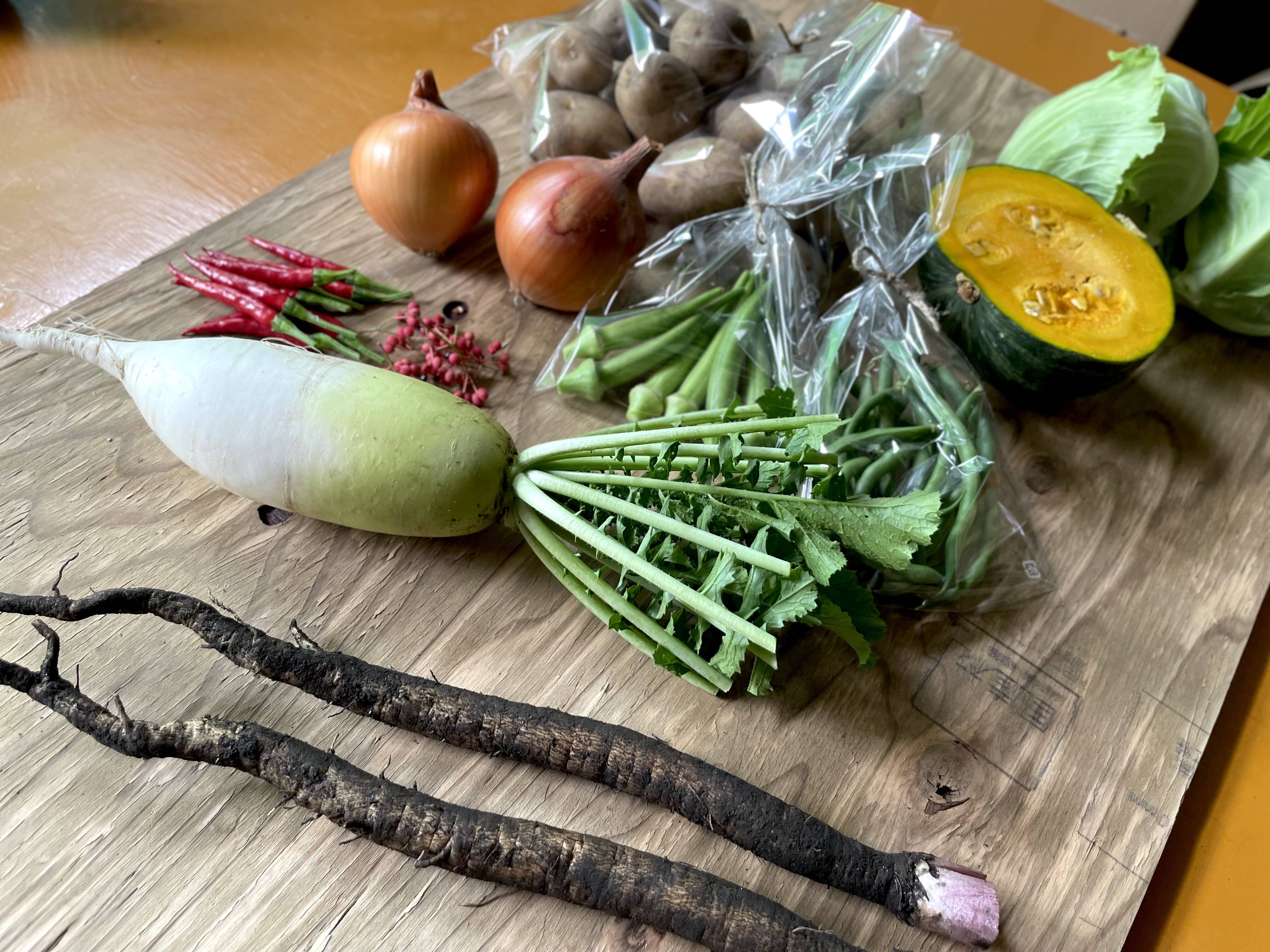 山のミネラルたっぷり！ソノちゃんのこだわり野菜セット7〜9種：長野県