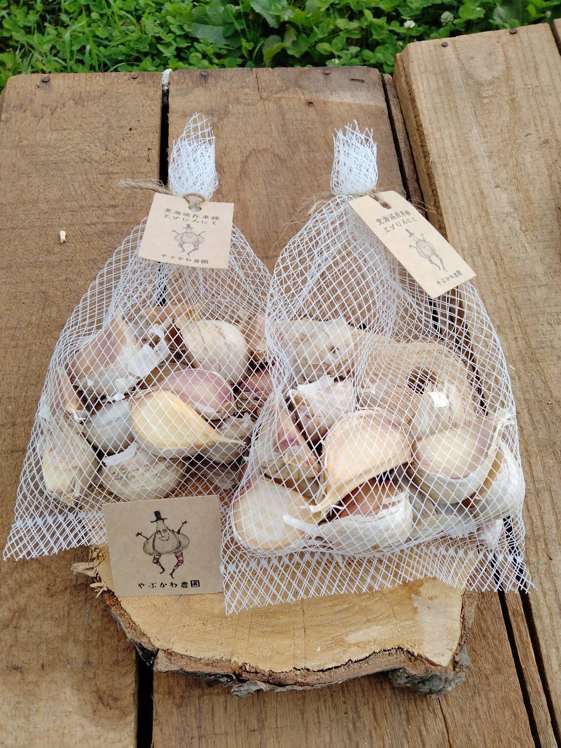 北海道在来種”エゾにんにく200g：北海道産のその他ニンニク｜食べ