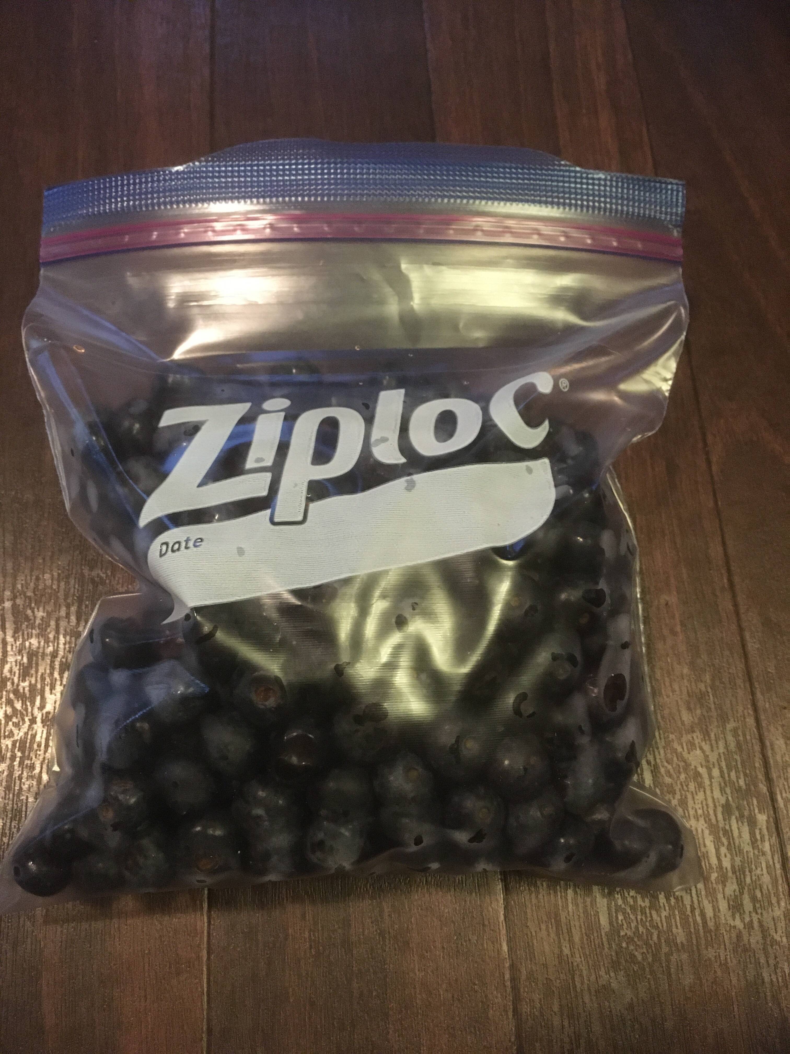 冷凍ブルーベリー（ハイブッシュ、Ziploc入り）500g：栃木県産の