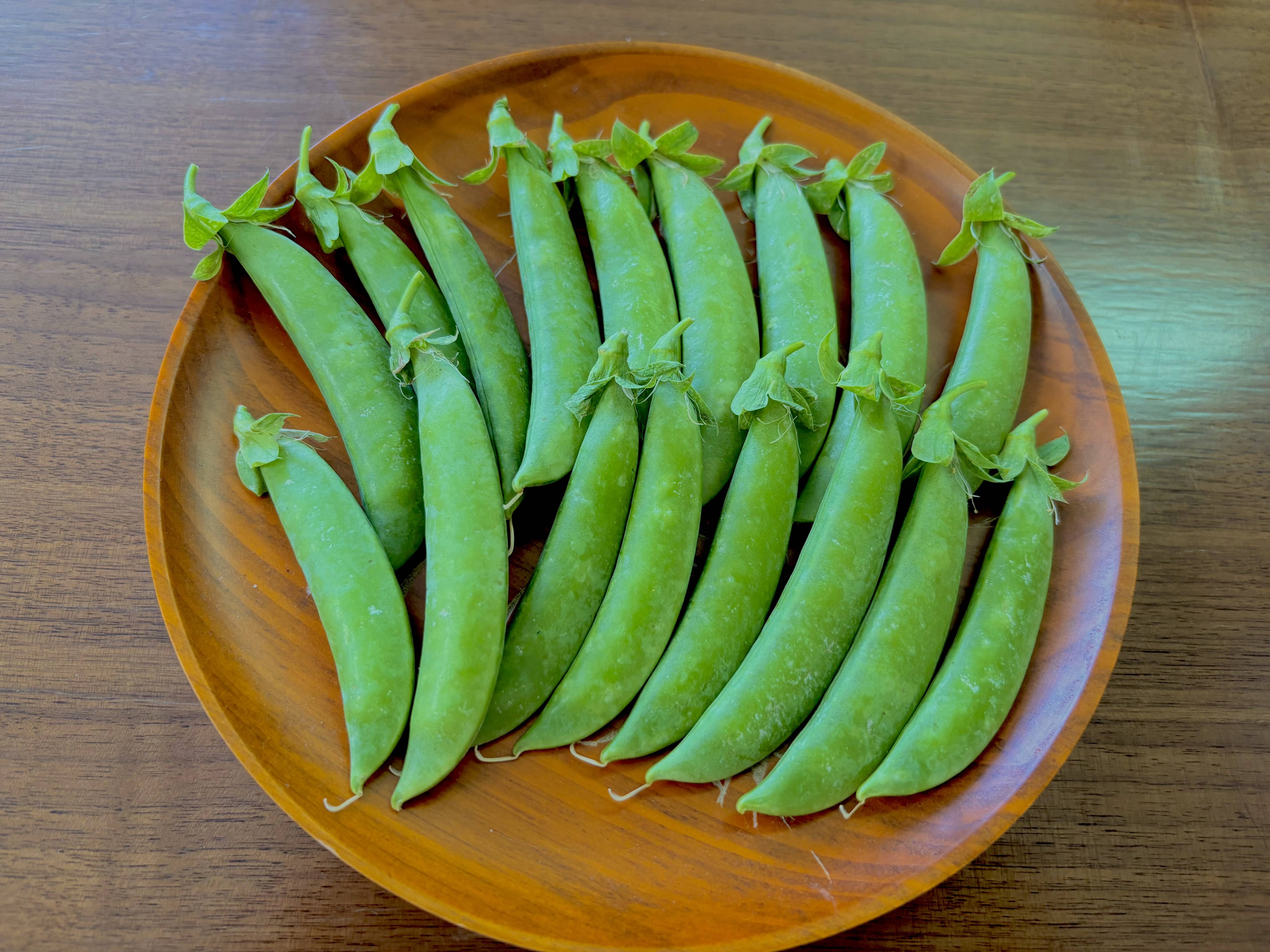 初夏の味わい！農薬不使用・スナップえんどう たっぷり1kg（埼玉県産