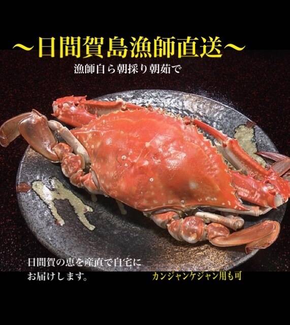 愛知県•日間賀島産•ワタリガニ🦀3匹で1kg【特大】6月〜9月は雄の時期