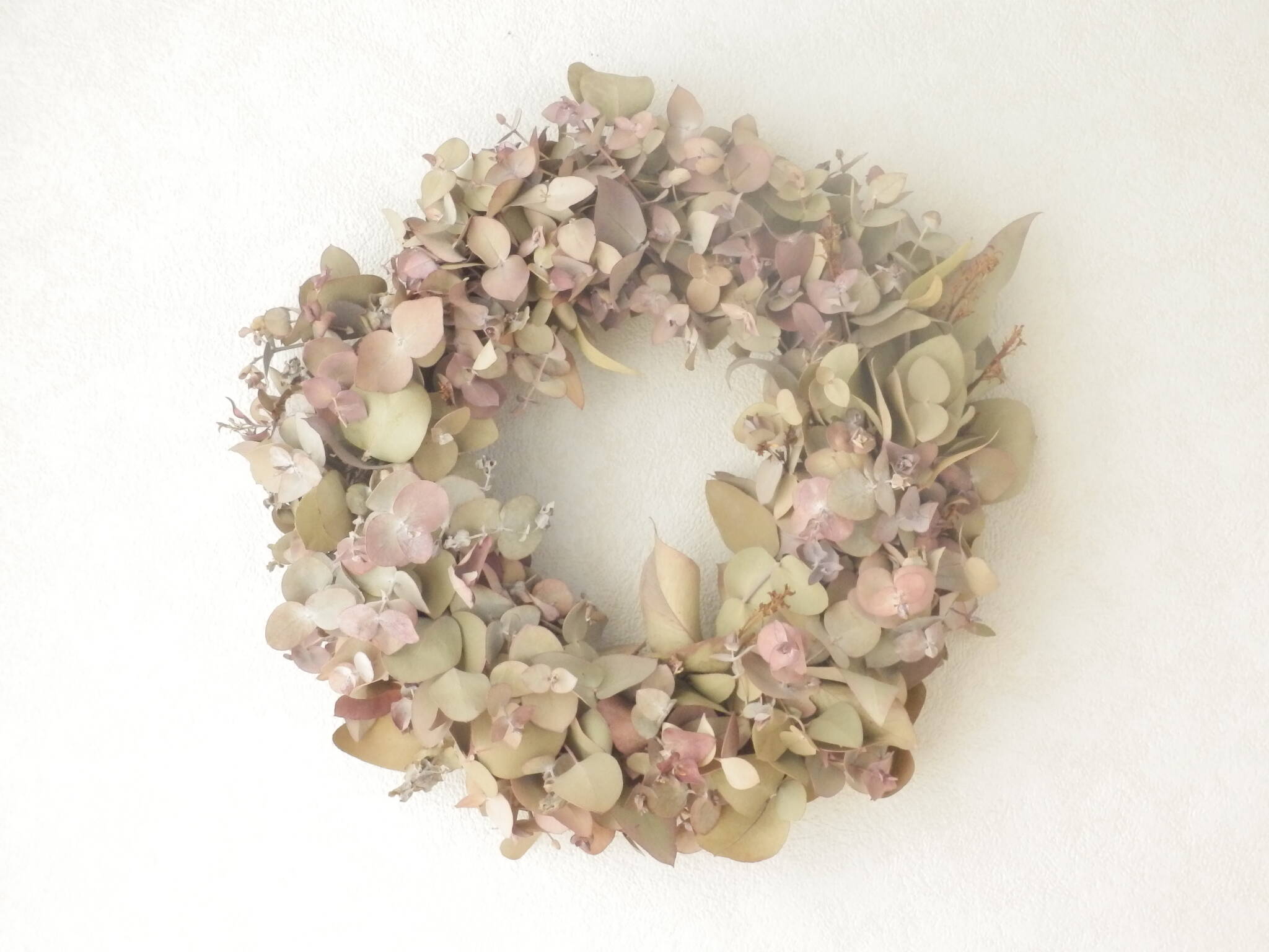 ドライユーカリ・リース/ニュアンスカラーMサイズ（直径約25～29