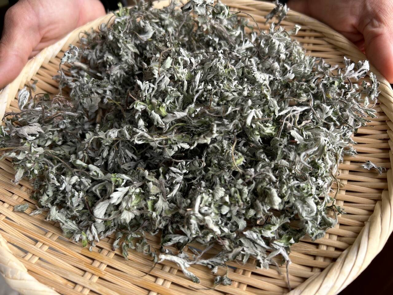 奥出雲産自然栽培よもぎ茶(大容量400g)：島根県産のその他お茶｜食べ