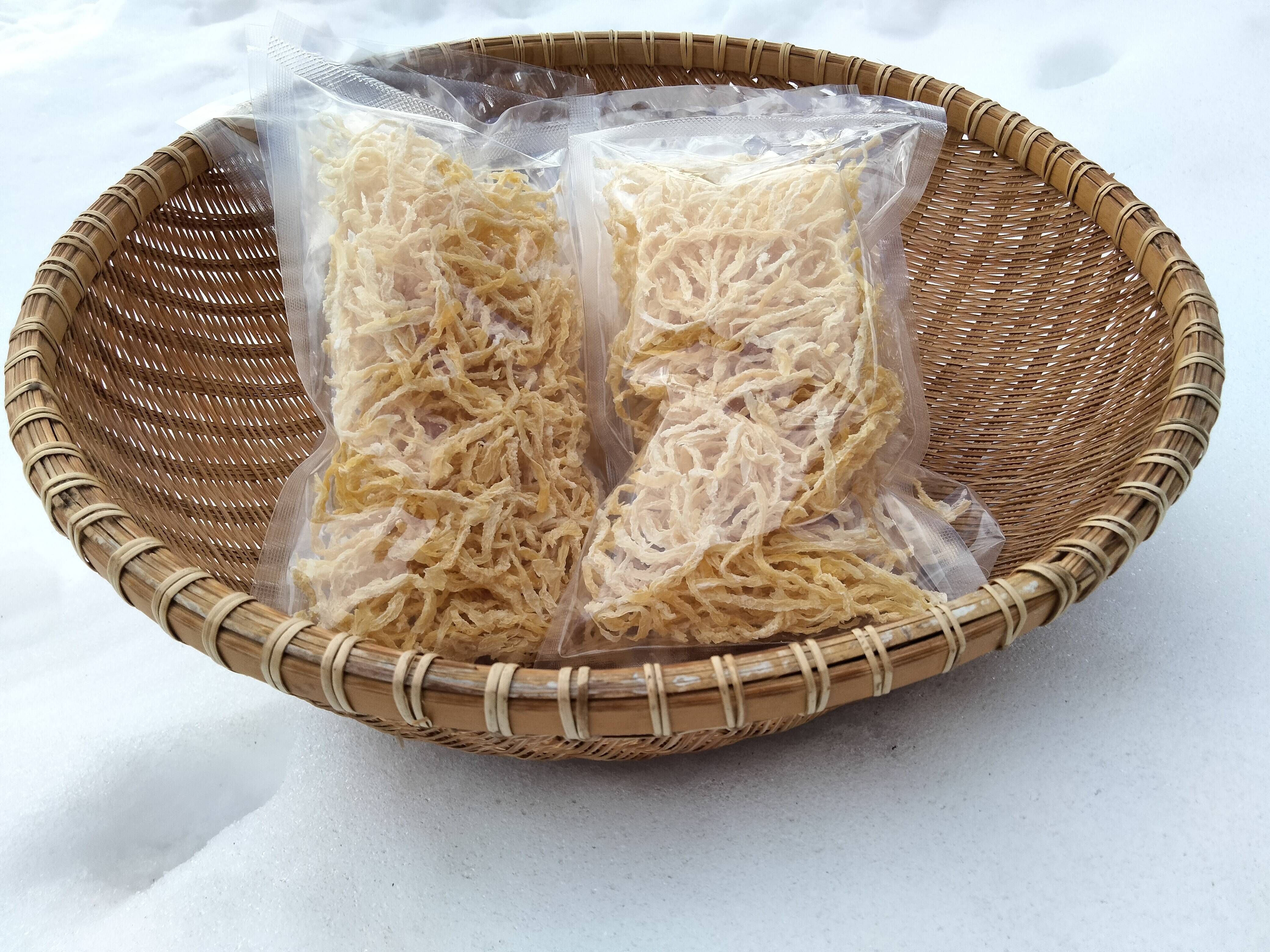 雪下貯蔵、固定種大根使用】寒さで甘みが増した天日干し切り干し大根