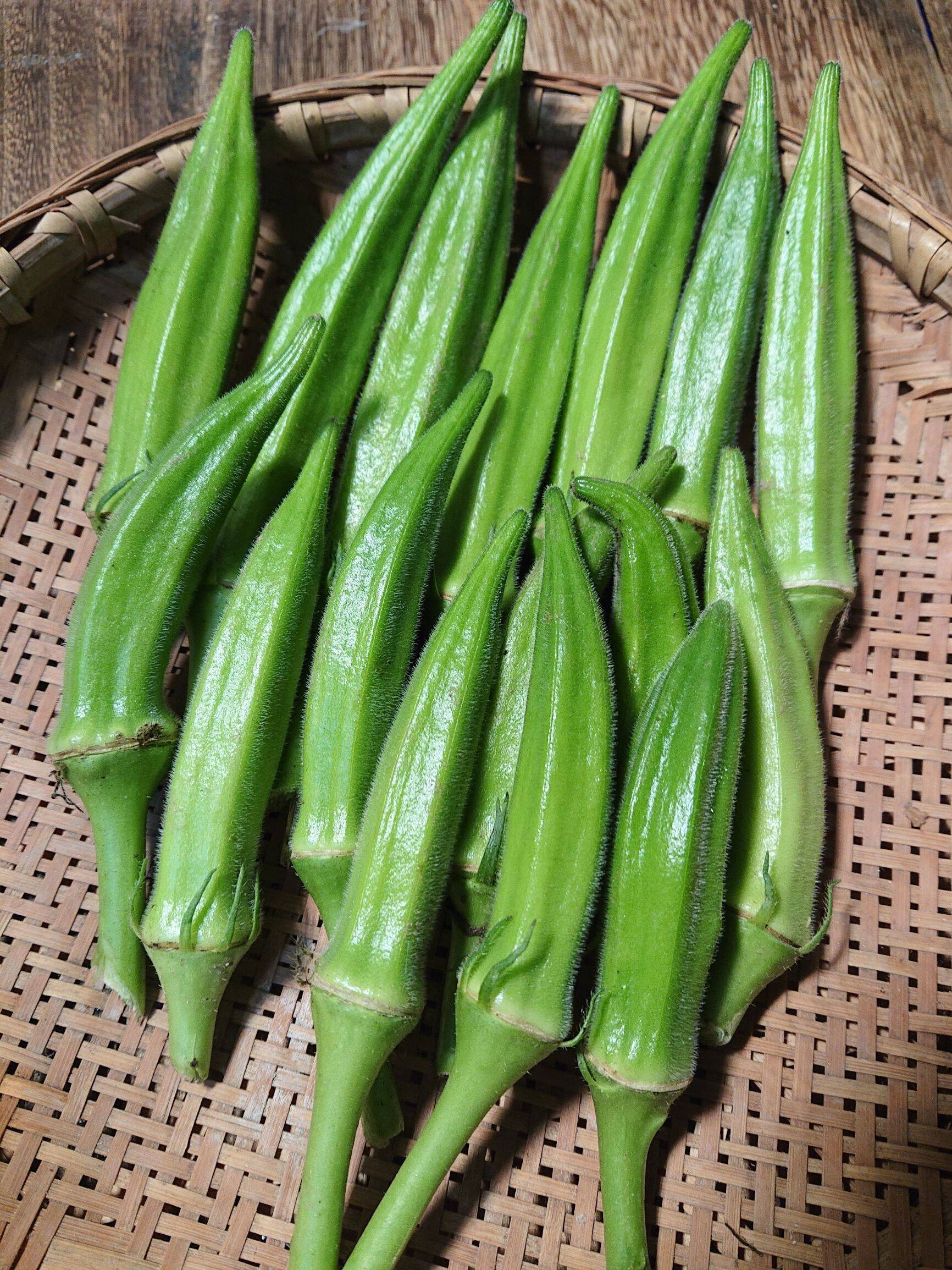 旬を迎えた夏の野菜 農薬不使用 オクラ 埼玉県産 食べチョク 農家 漁師の産直ネット通販 旬の食材を生産者直送