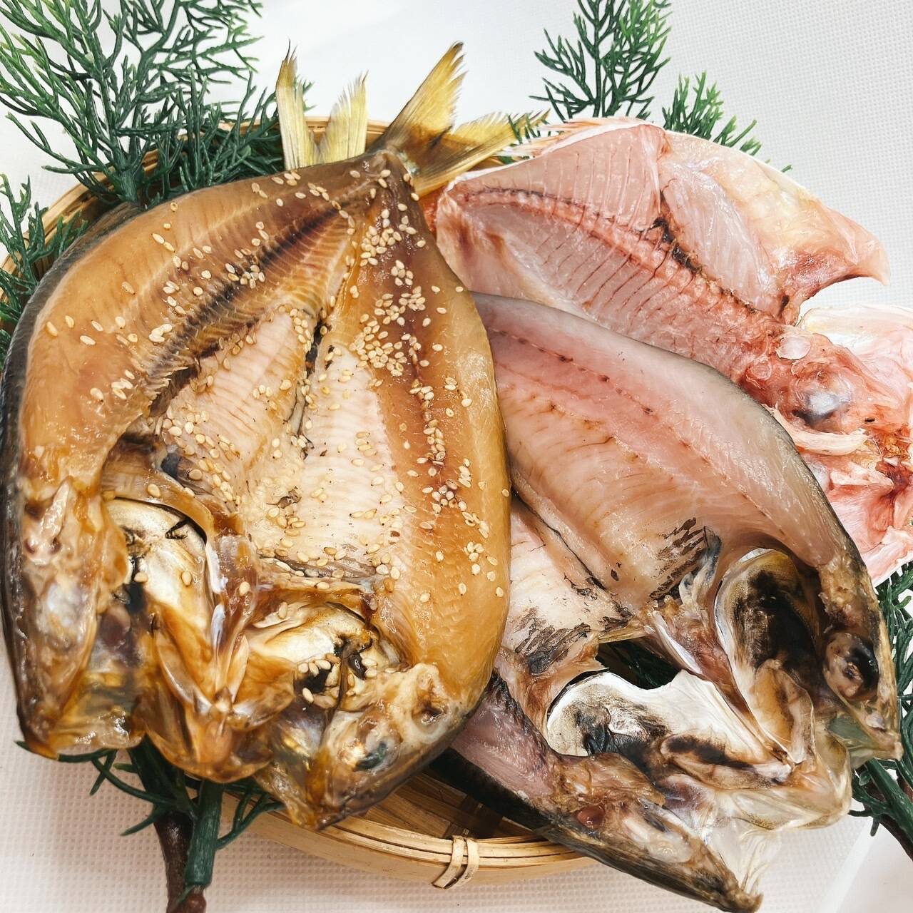 ギフト等にもオススメ】コノシロ干物食べ比べセット×2：静岡県産の魚介 
